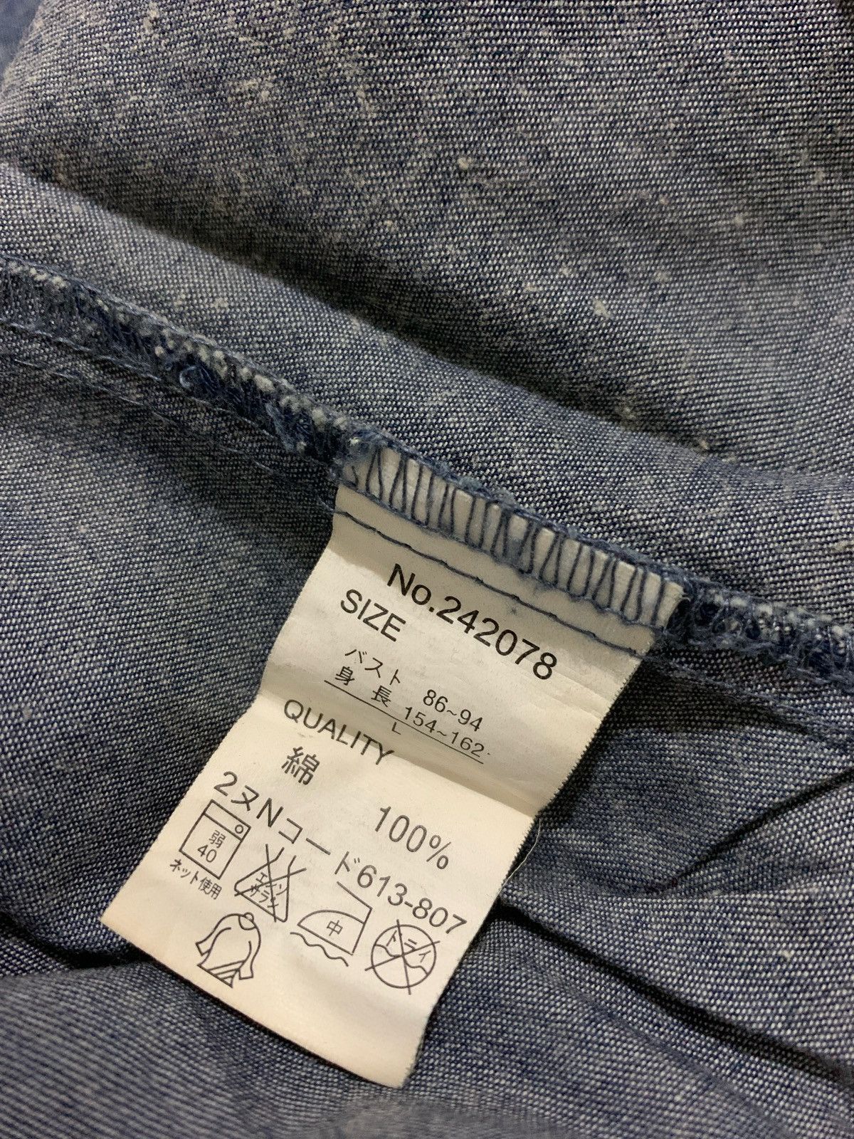 20471120 × Japanese Brand Vintage Sudeve Denim shirt Ifsixwasnine Lgb style Size US XL / EU 56 / 4 - 6 Thumbnail