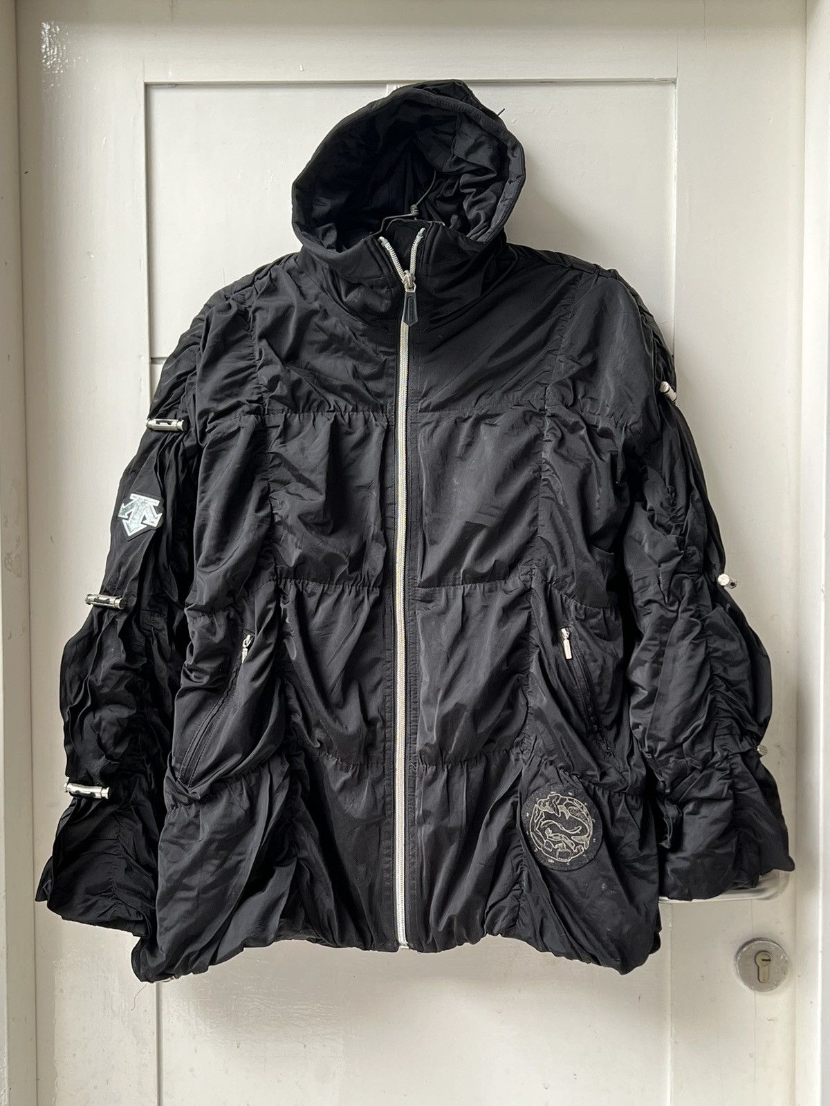 Descente DESCENTE Black Zipper Jacket Size US XXL / EU 58 / 5 - 1 Thumbnail