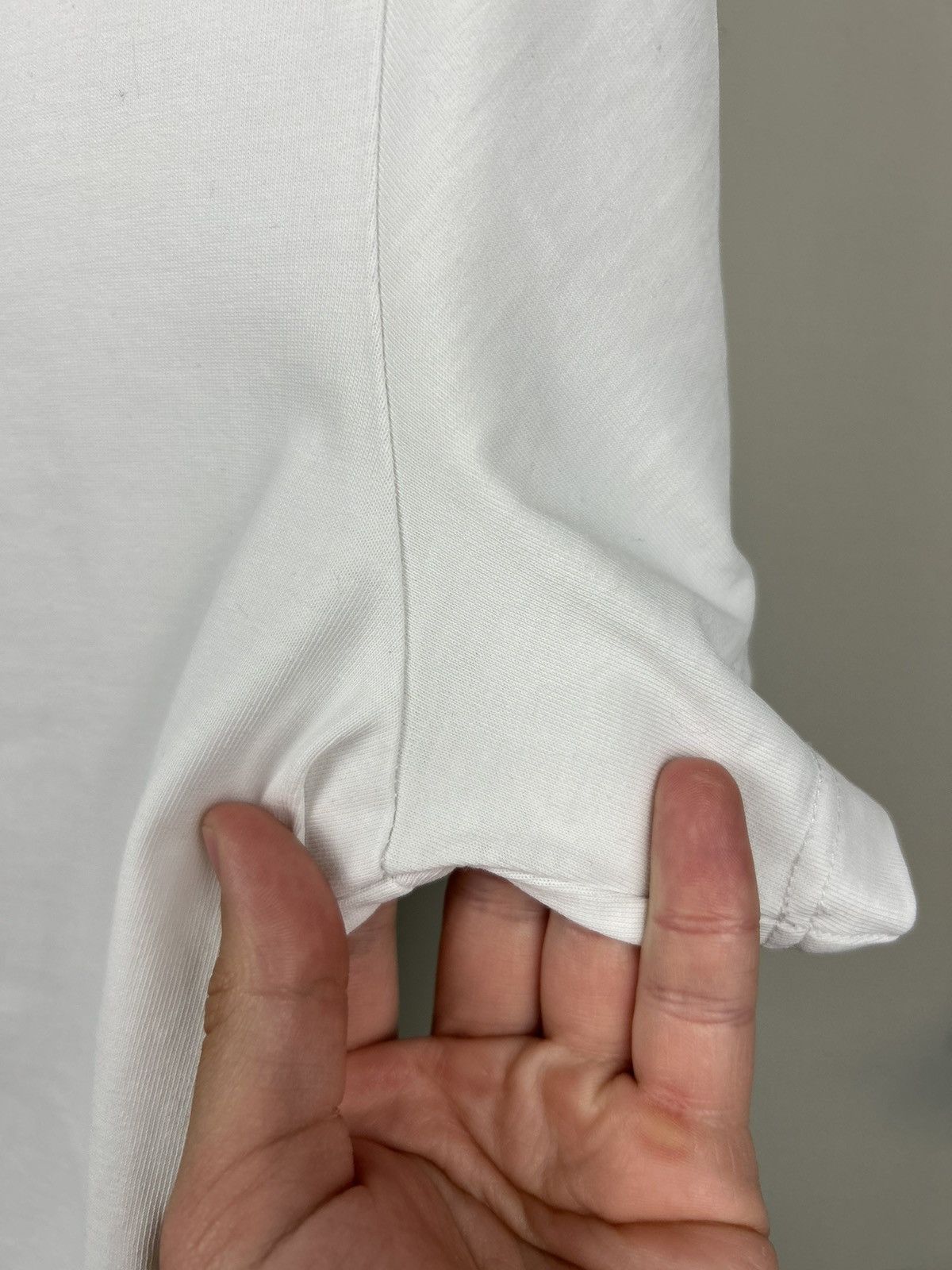 Balenciaga Balenciaga Homme Logo T shirt White Size US S / EU 44-46 / 1 - 7 Thumbnail