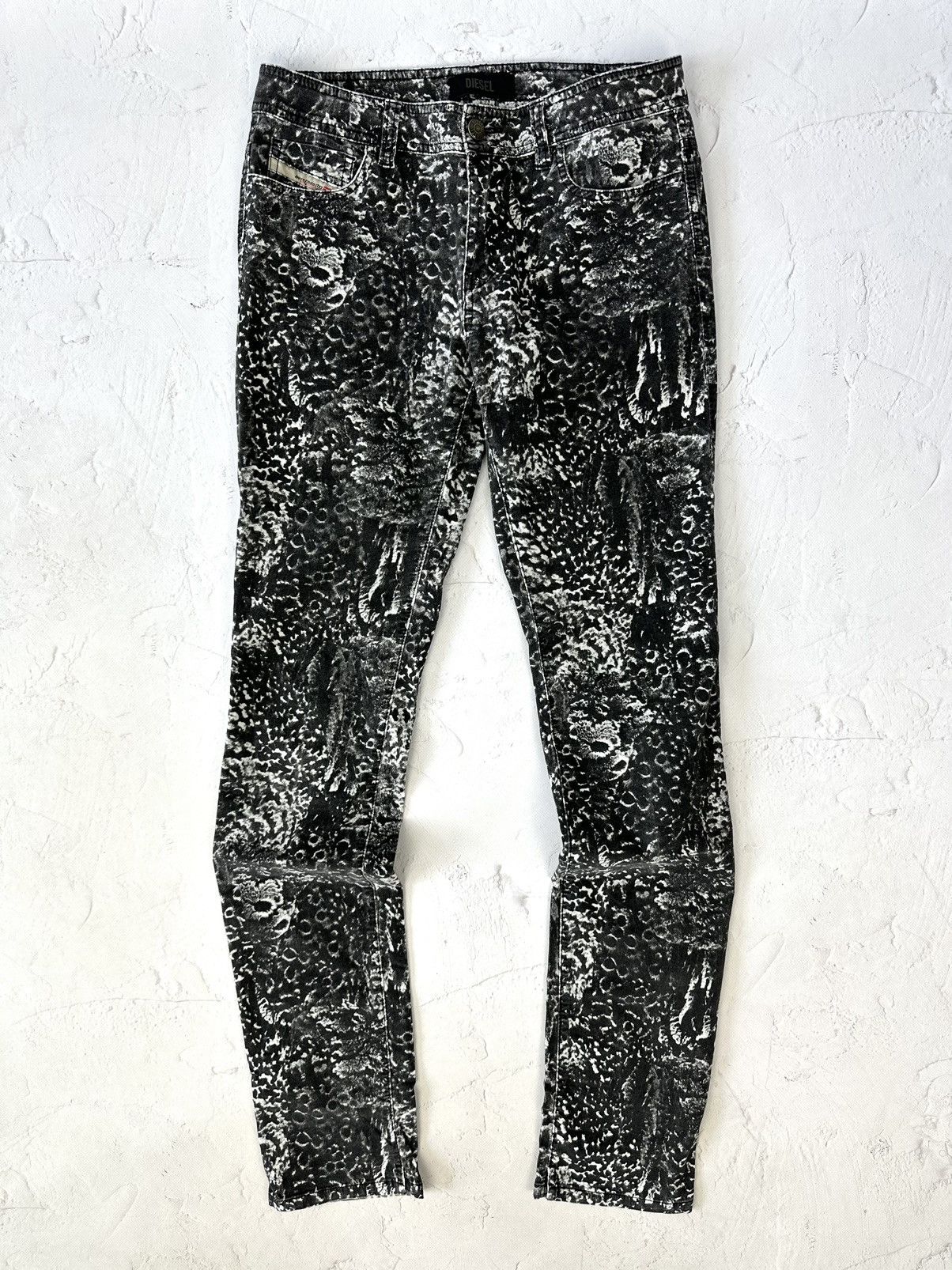 Diesel × Vintage Y2K Diesel Vintage Printed Women’s Jeans Pants Size 28" / US 6 / IT 42 - 1 Thumbnail