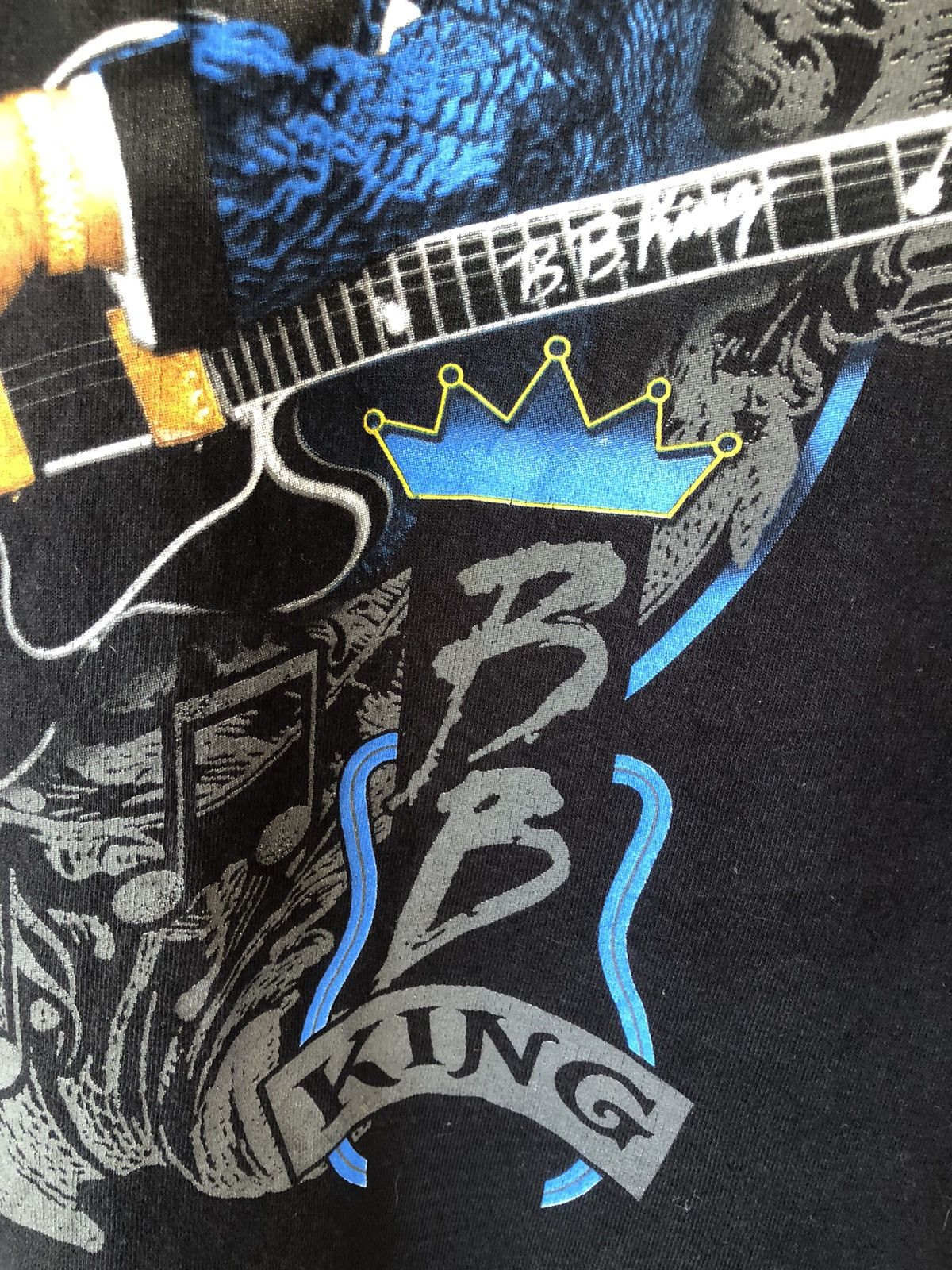 Band Tees × Vintage Vintage B B KING Bluesman Tour Tee Size US L / EU 52-54 / 3 - 4 Thumbnail