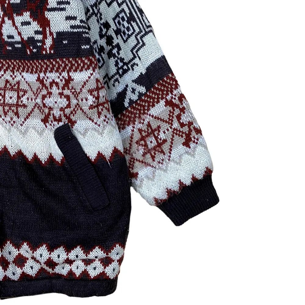 Outdoor Voices × Vintage 🔥Vintage Winter Jacket Wool Printed Navajo🔥 Size US L / EU 52-54 / 3 - 3 Thumbnail
