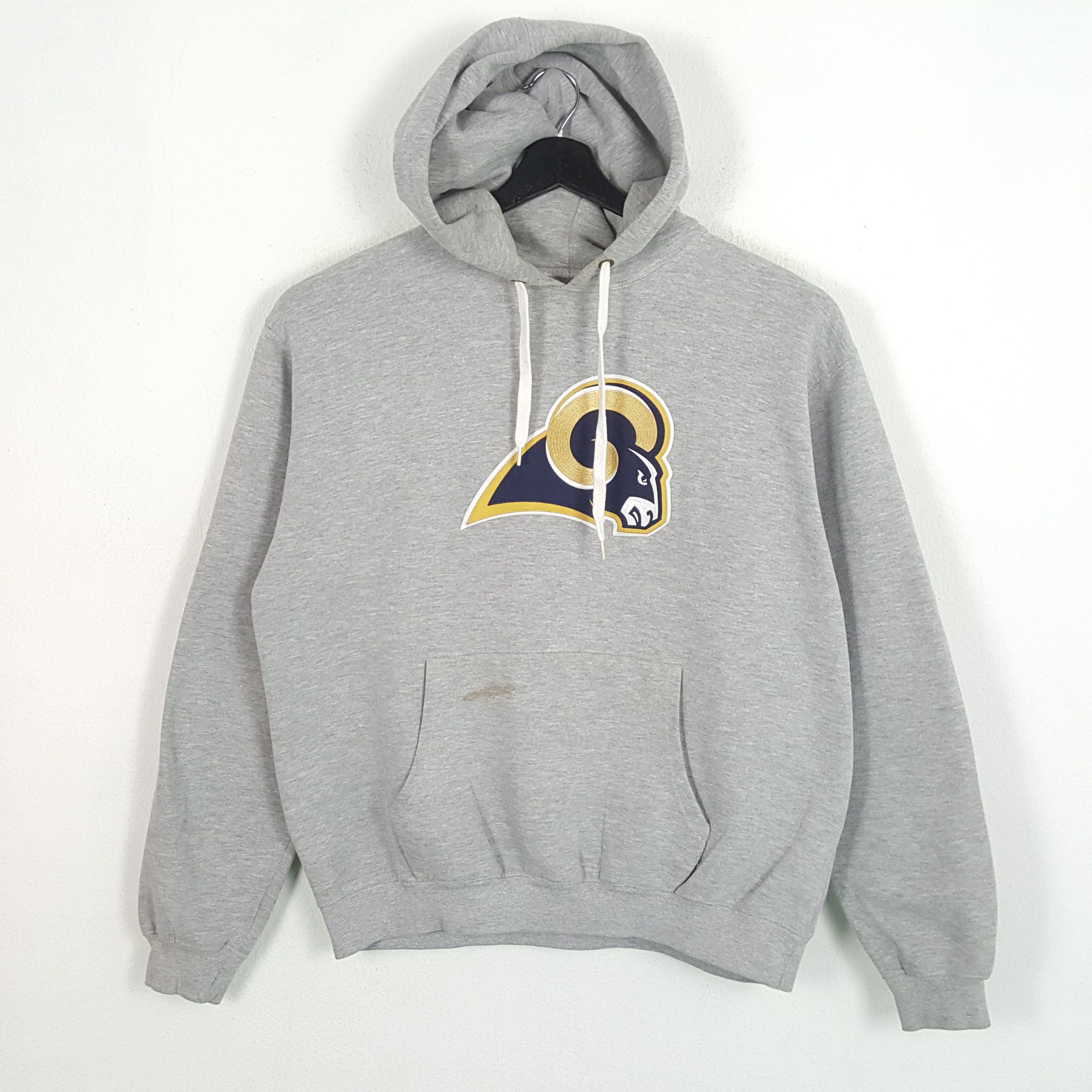 image of St. Louis Rams Football Team Nfl Pro Line Sweatshirt in Grey, Men's (Size XL)