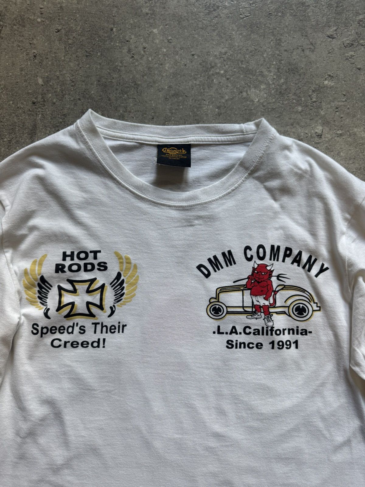 Changes Vintage Tedman Devil Motors Ted Company Hot Rod Long sleeve Size US M / EU 48-50 / 2 - 5 Thumbnail