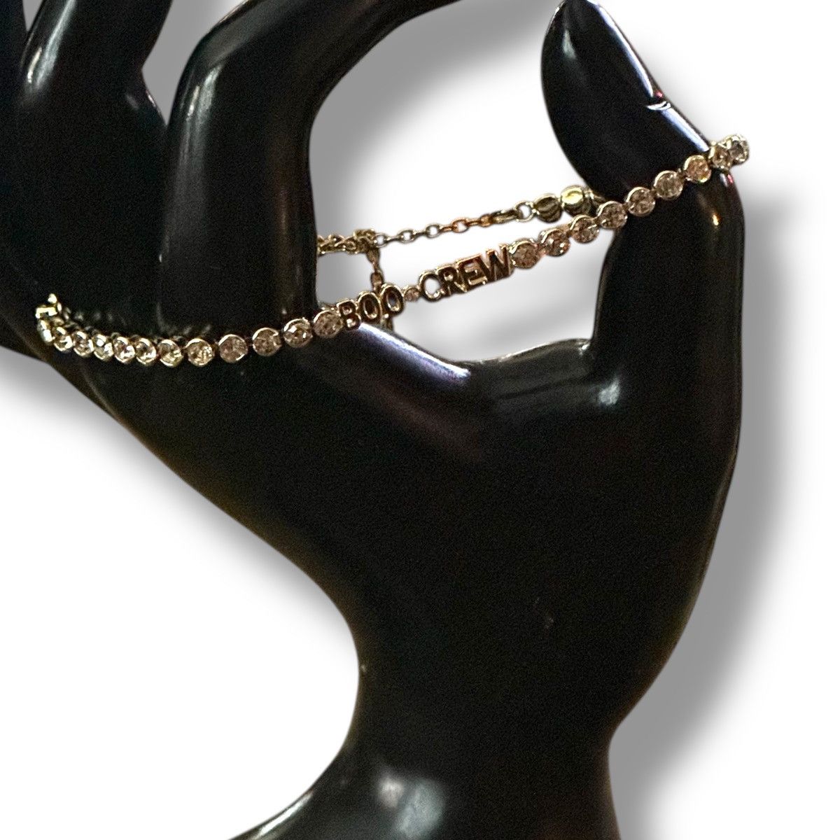 Other Sugar Fix by BaubleBar gold tone Boo Crew tennis bracelet Size ONE SIZE - 2 Thumbnail