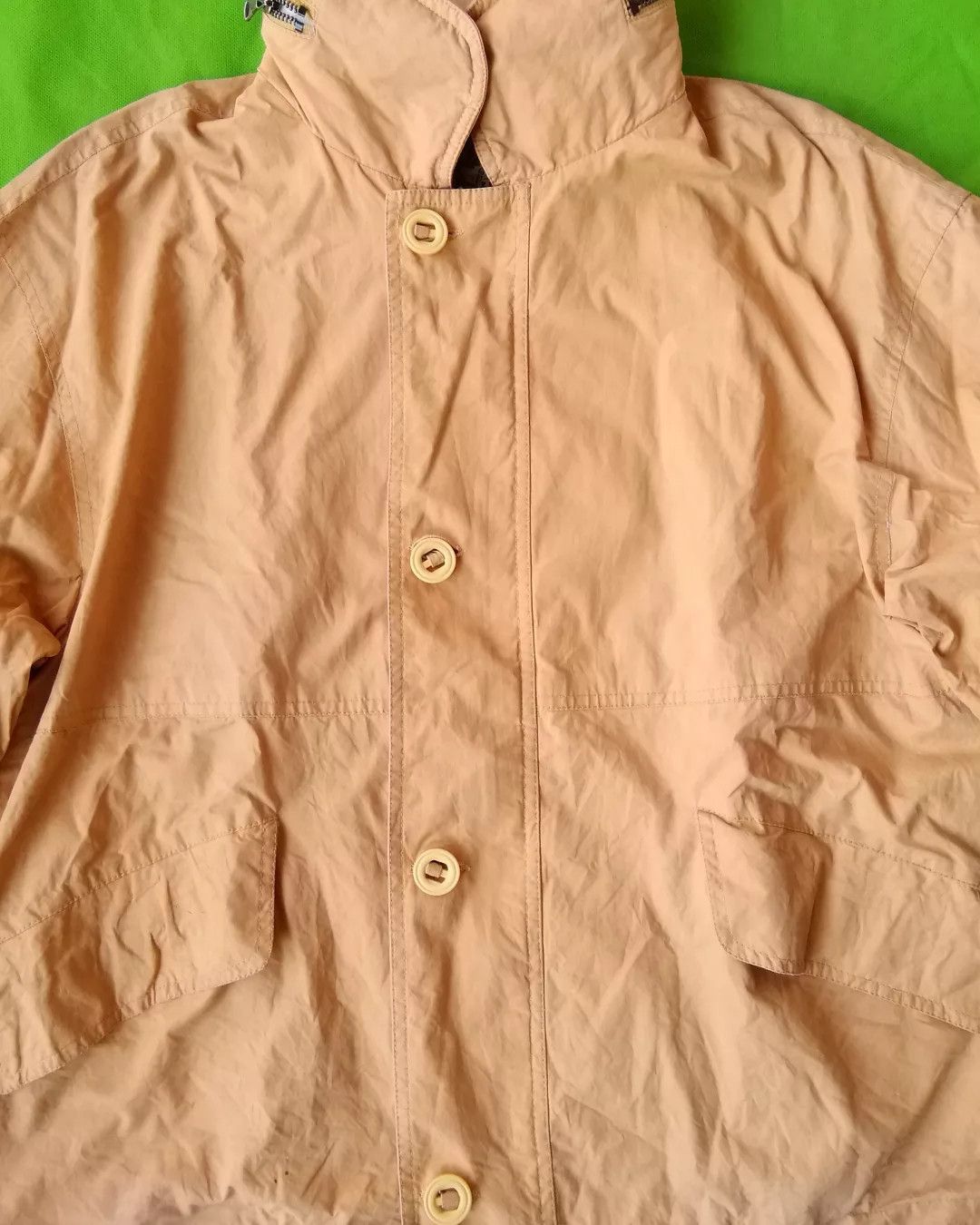 Paul Stuart × Vintage Vintage Paul Stuart Button-Up Zipper Light Jacket Size US L / EU 52-54 / 3 - 3 Thumbnail