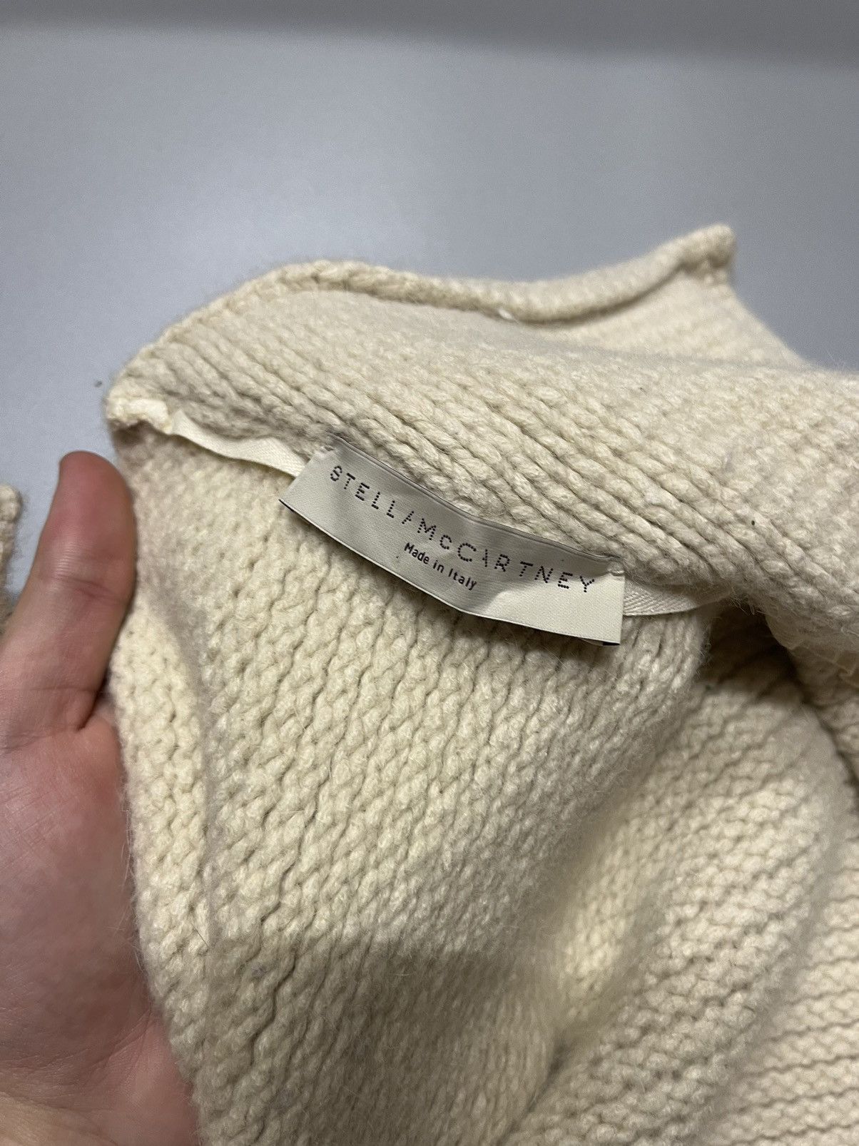 Stella McCartney × Vintage Stella McCartney Knit Sweater Rick Owens style y2k Size M / US 6-8 / IT 42-44 - 8 Thumbnail