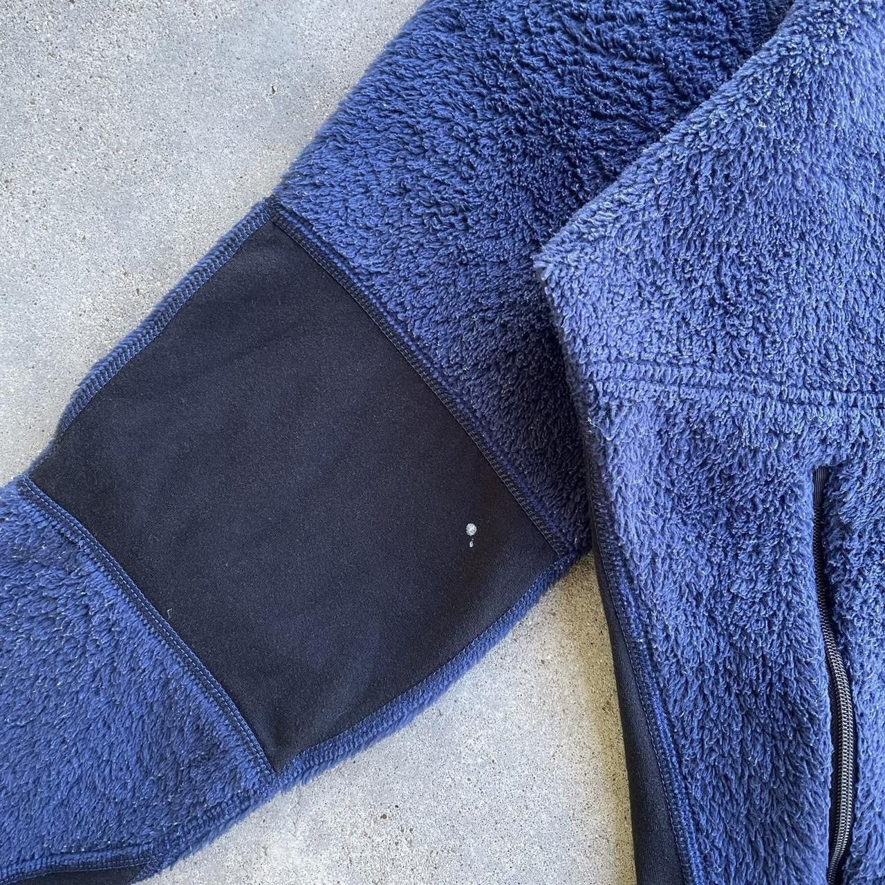 Patagonia × Vintage Crazy vintage 90s navy Patagonia deep pile fleece jacket Size US M / EU 48-50 / 2 - 6 Thumbnail