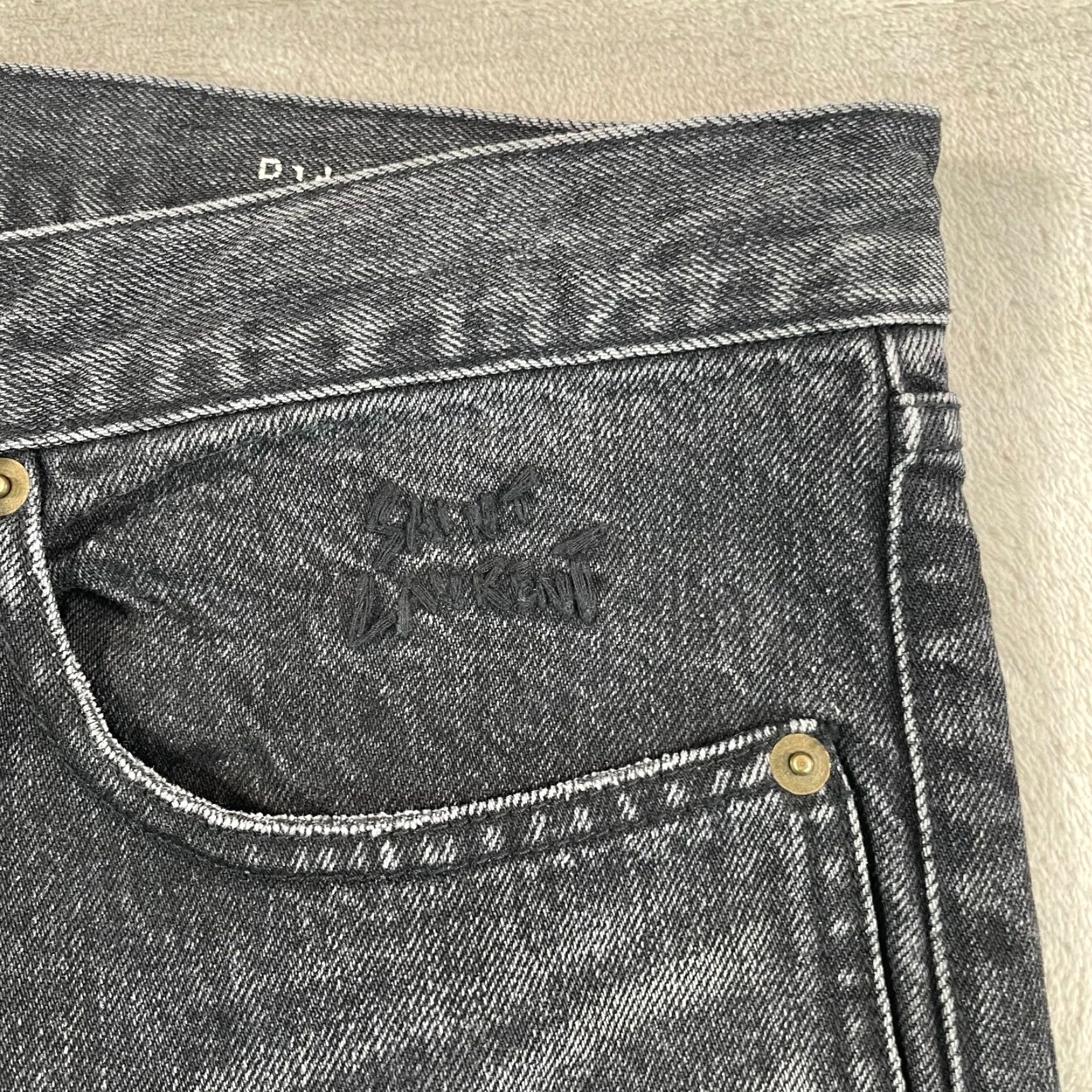 Yves Saint Laurent VINTAGE N/A Size US 32 / EU 48 - 5 Thumbnail