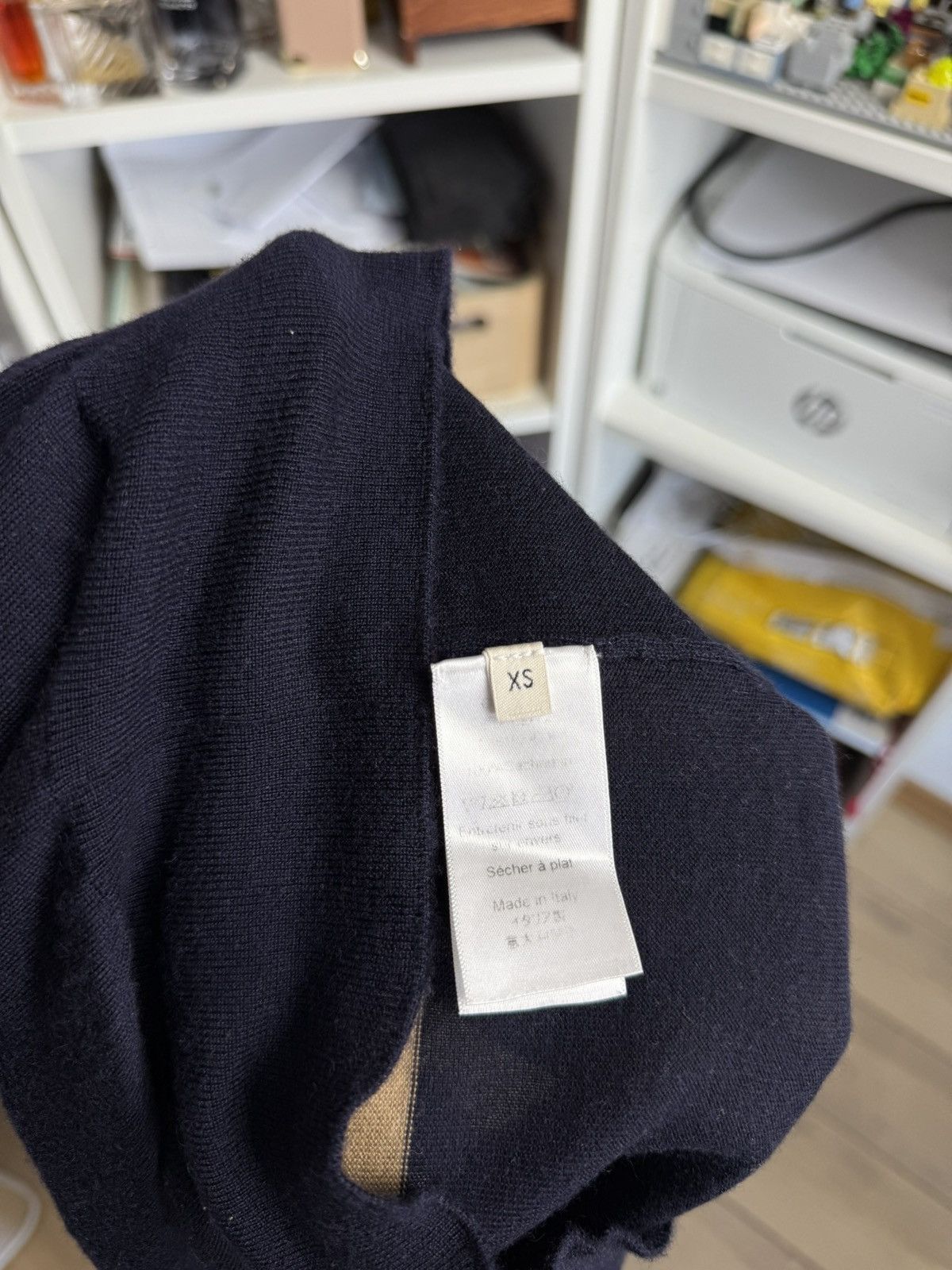 Celine × Designer Celine 100% cashmere turtleneck sweater jumper XS old money Size XS / US 0-2 / IT 36-38 - 4 Thumbnail
