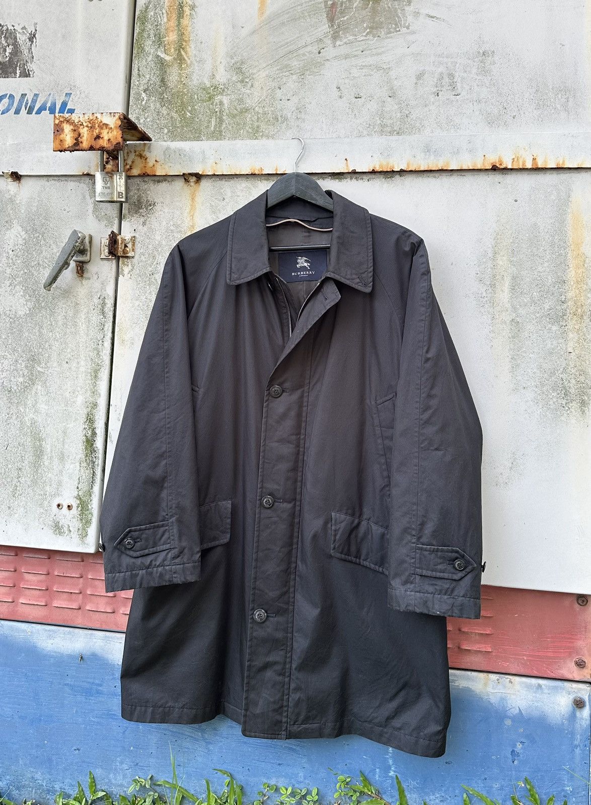 Burberry 👹Burberry London Long Jacket Size US L / EU 52-54 / 3 - 2 Thumbnail