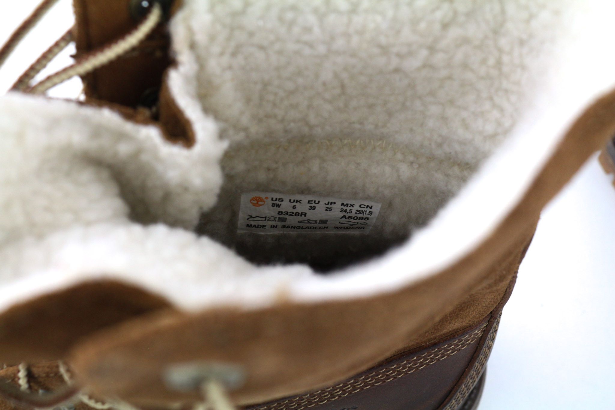 Timberland 8328R-A6098 EU38.5/39 Brown Leather High Top Shoes 80840 Size US 7.5 / IT 37.5 - 12 Thumbnail