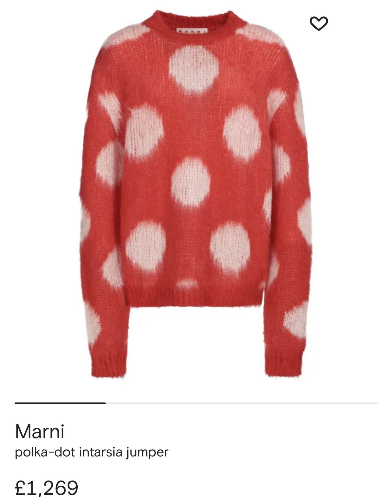 Marni Marni Polka Dot Intarsia Jumper Size US M / EU 48-50 / 2 - 1 Thumbnail