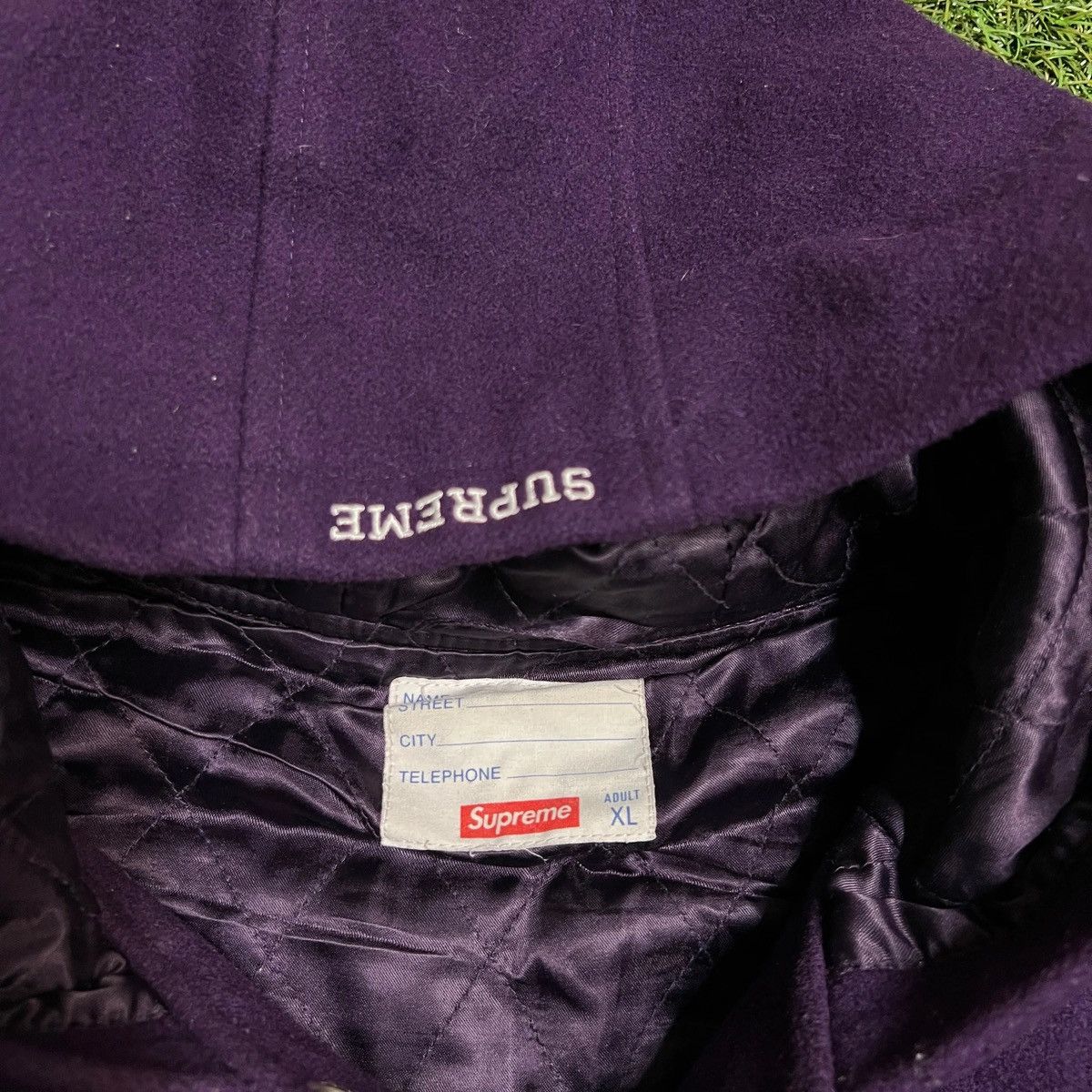 Supreme Supreme KING HOODED VARSITY JACKET Size US XL / EU 56 / 4 - 3 Thumbnail