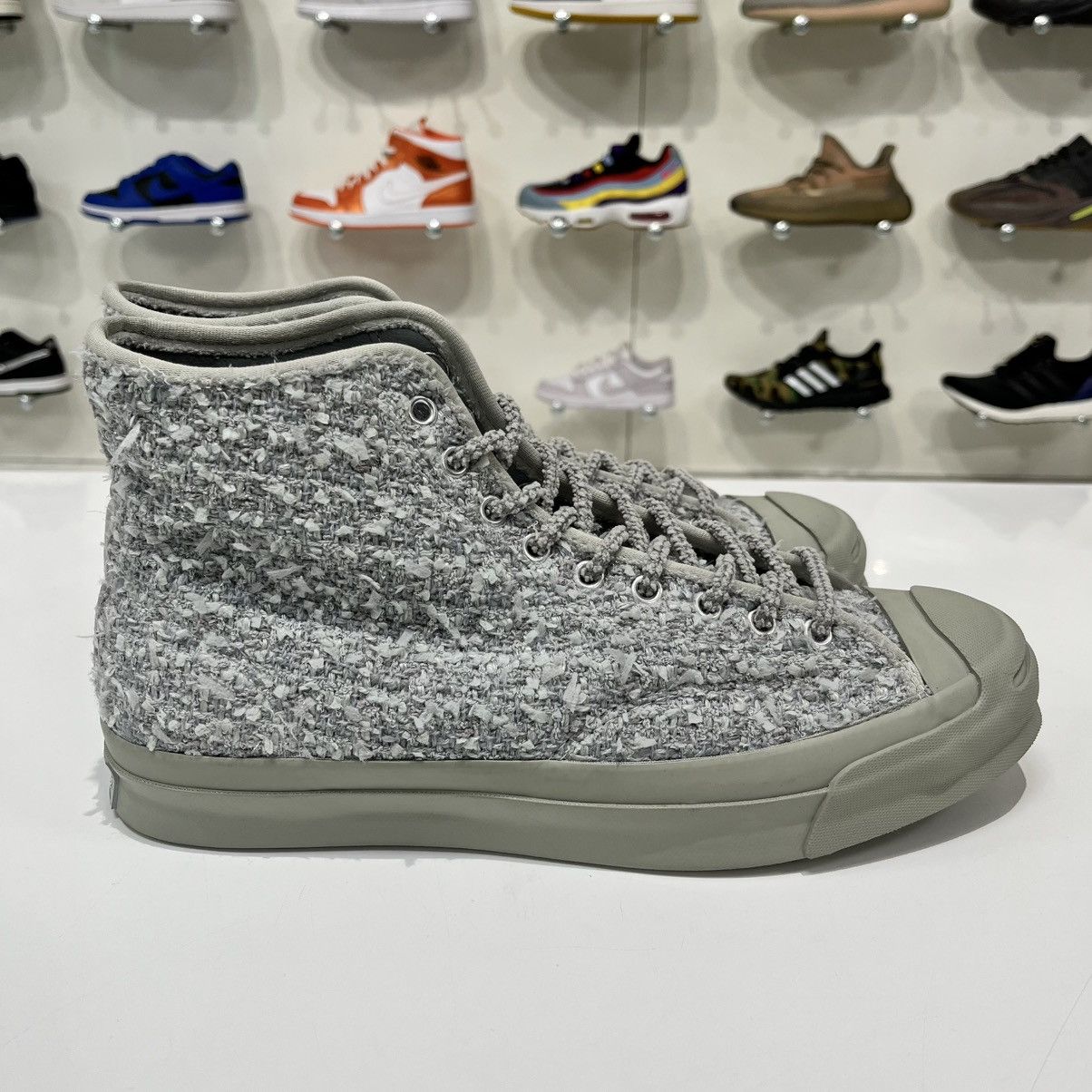 Converse Converse x Bunney Jack Purcell High Top Grey Size US 9.5 / EU 42-43 - 7 Thumbnail