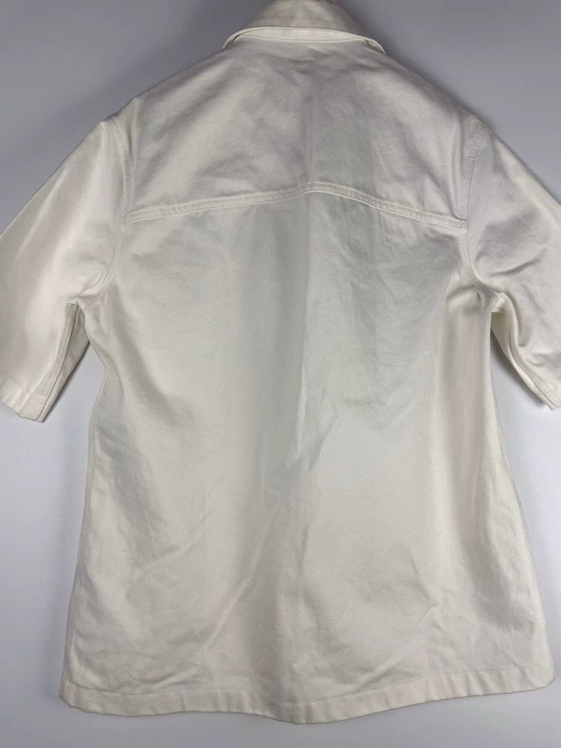 Jil Sander Jil Sander Cotton single breasted five quarter sleeved shi Size US S / EU 44-46 / 1 - 5 Thumbnail
