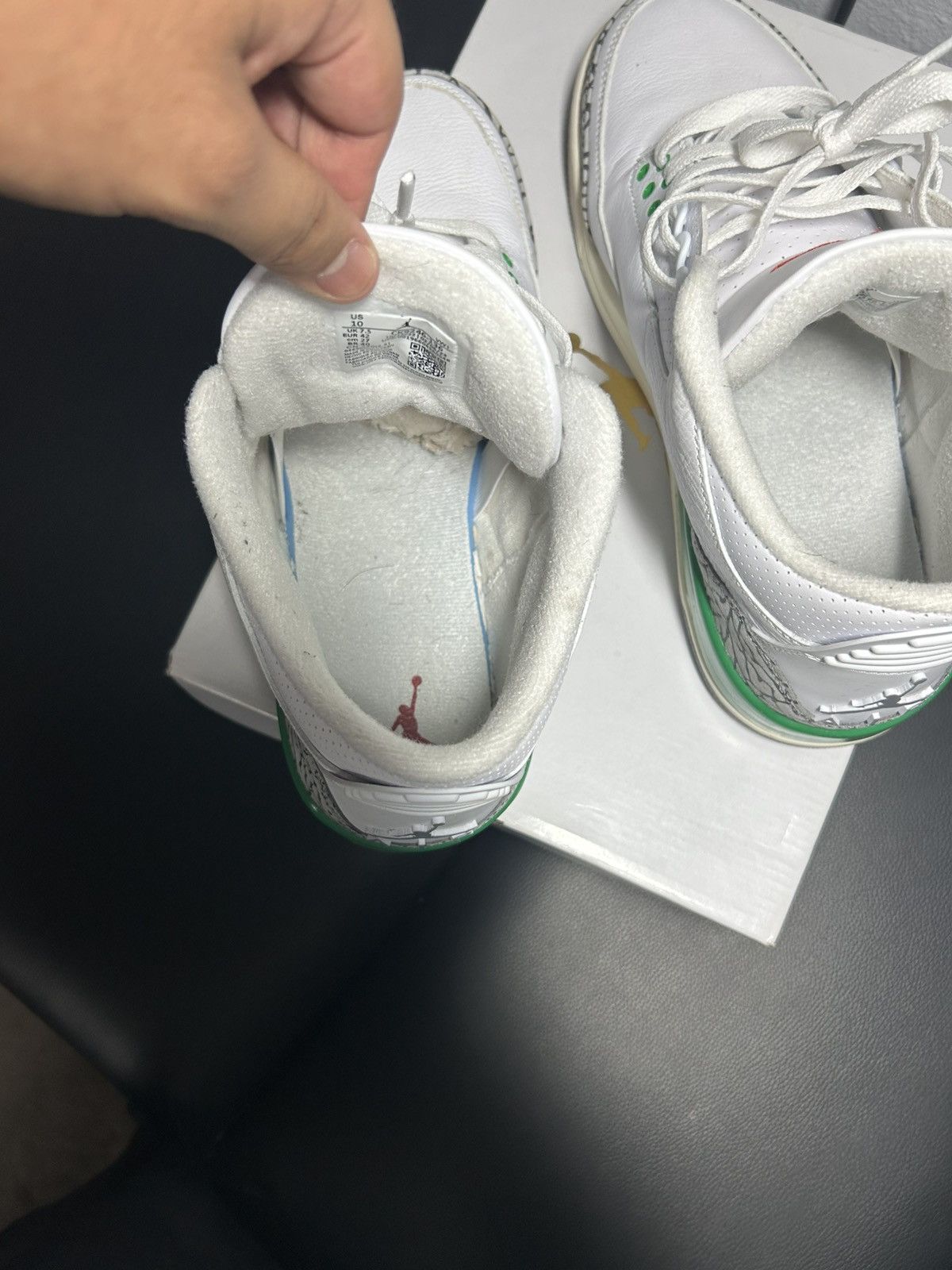Jordan Brand Lucky green Jordan 3 (size 8.5 men) Size US 8.5 / EU 41-42 - 12 Thumbnail