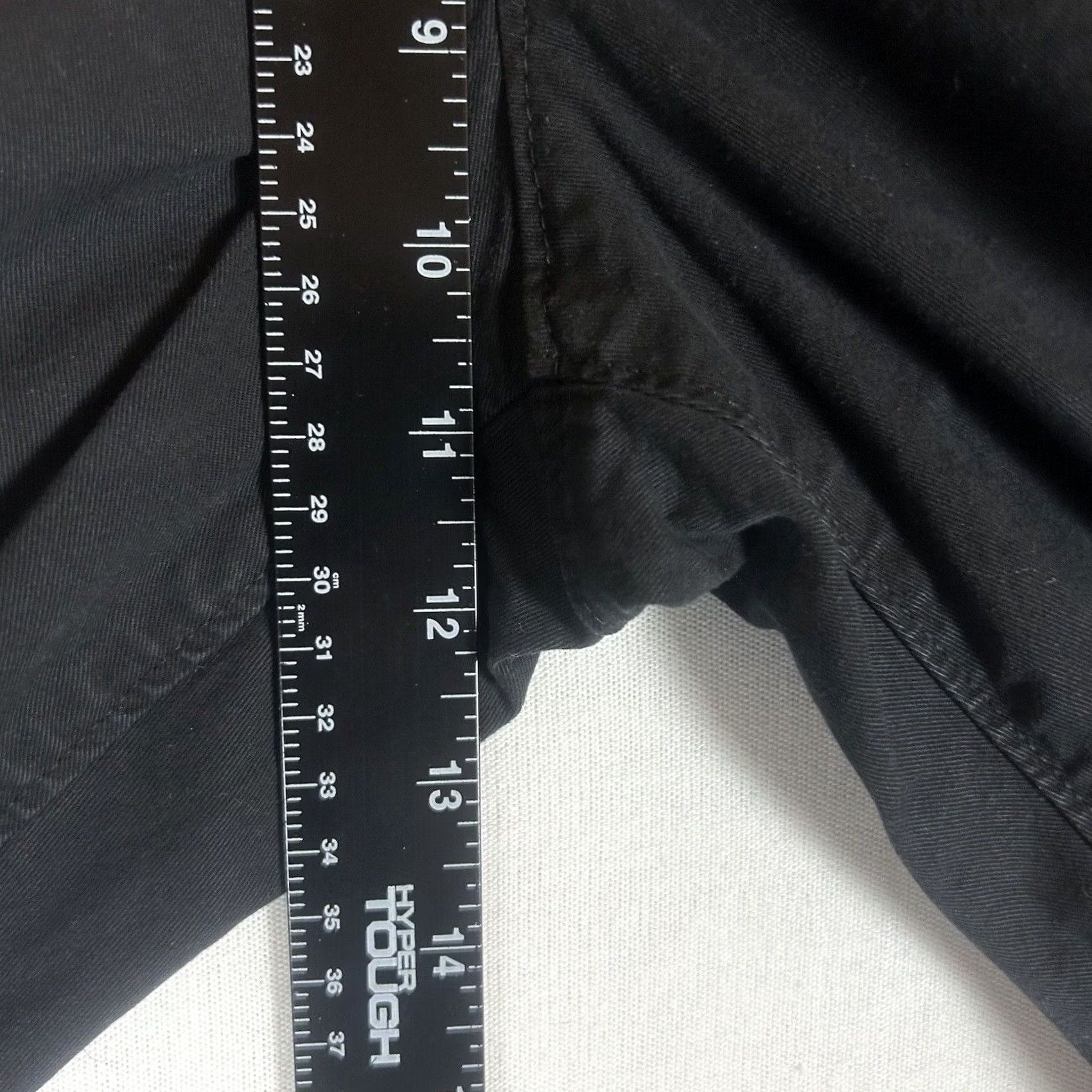 American Eagle Outfitters American Eagle Jeans Mens 28 x 30 Straight Stretch Regular Black Mid Rise Inseam 30 Size US 28 / EU 44 - 7 Thumbnail