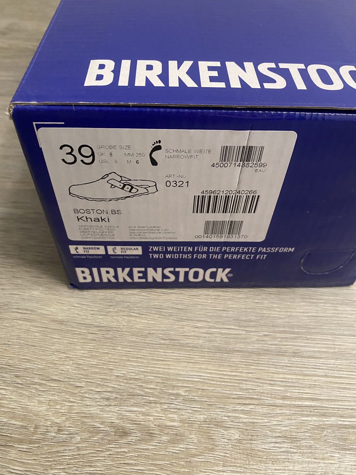 Birkenstock Birkenstock Boston Khaki EU39 Size US 8 / IT 38 - 8 Thumbnail