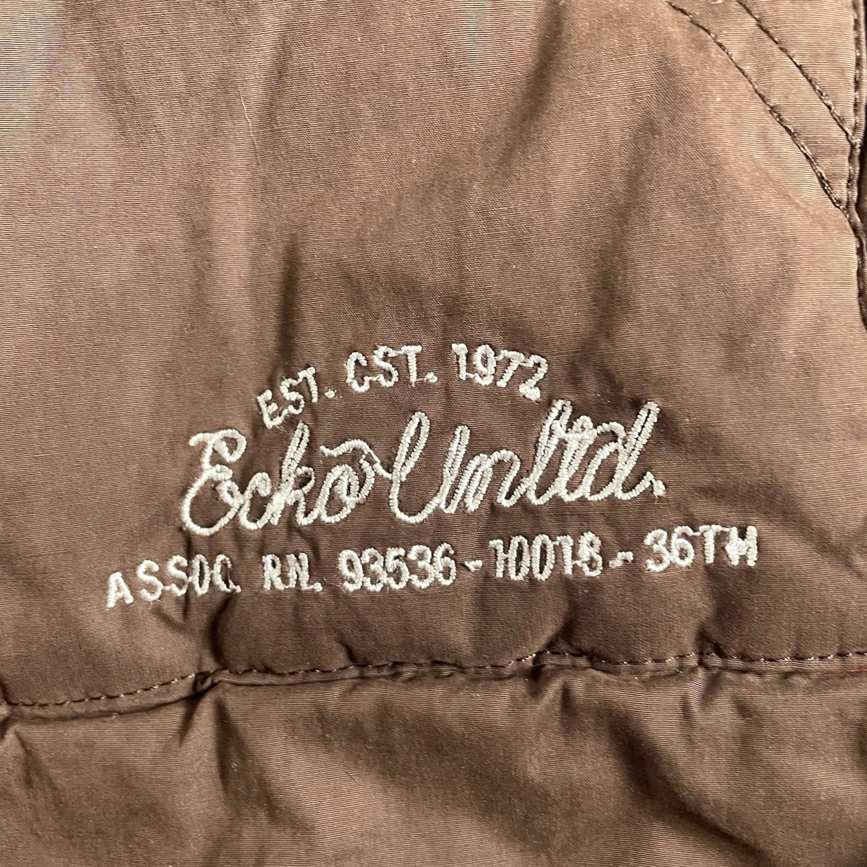 Ecko Unltd. Ecko Unlimited Puffer Vest Mens 2XL Brown Red Corduroy Western Vest Y2K Rhino Vest Size US XXL / EU 58 / 5 - 4 Thumbnail