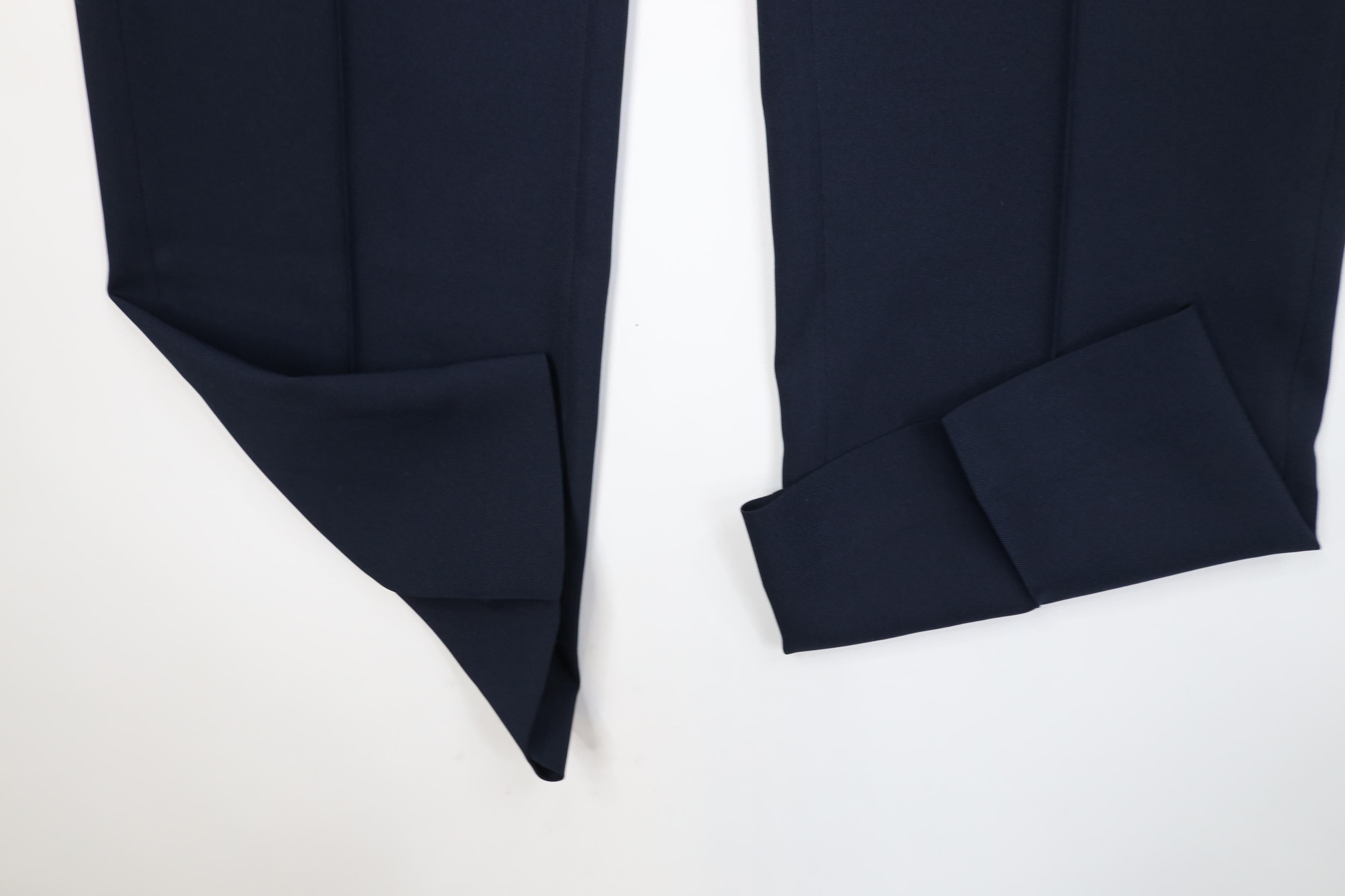 Vintage Vintage 70s Streetwear Flared Wide Leg Chino Pants Blue USA Size US 40 / EU 56 - 5 Thumbnail