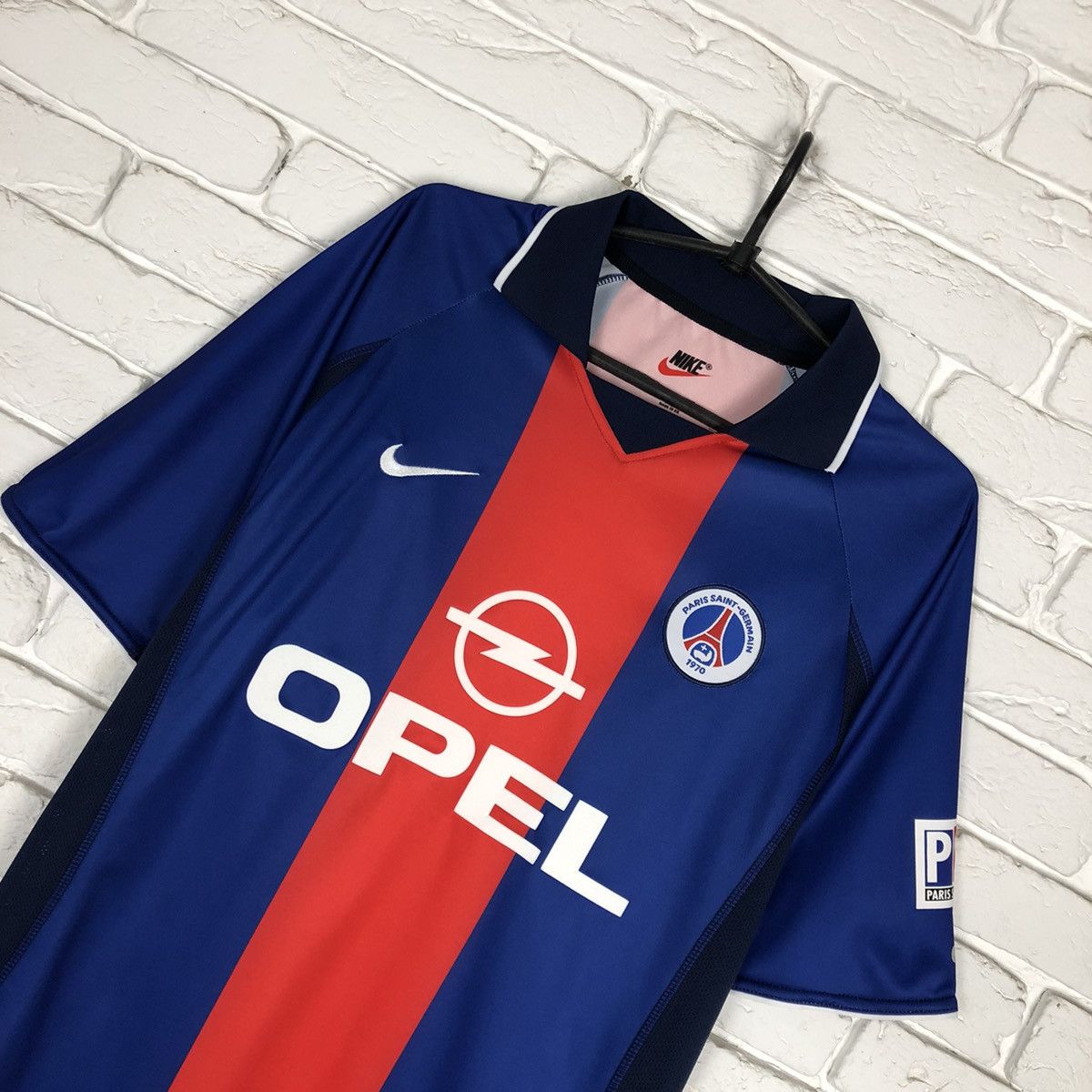 Other Retro copy PSG Paris Saint-Germain 2000 home jersey nike Size US M / EU 48-50 / 2 - 2 Thumbnail