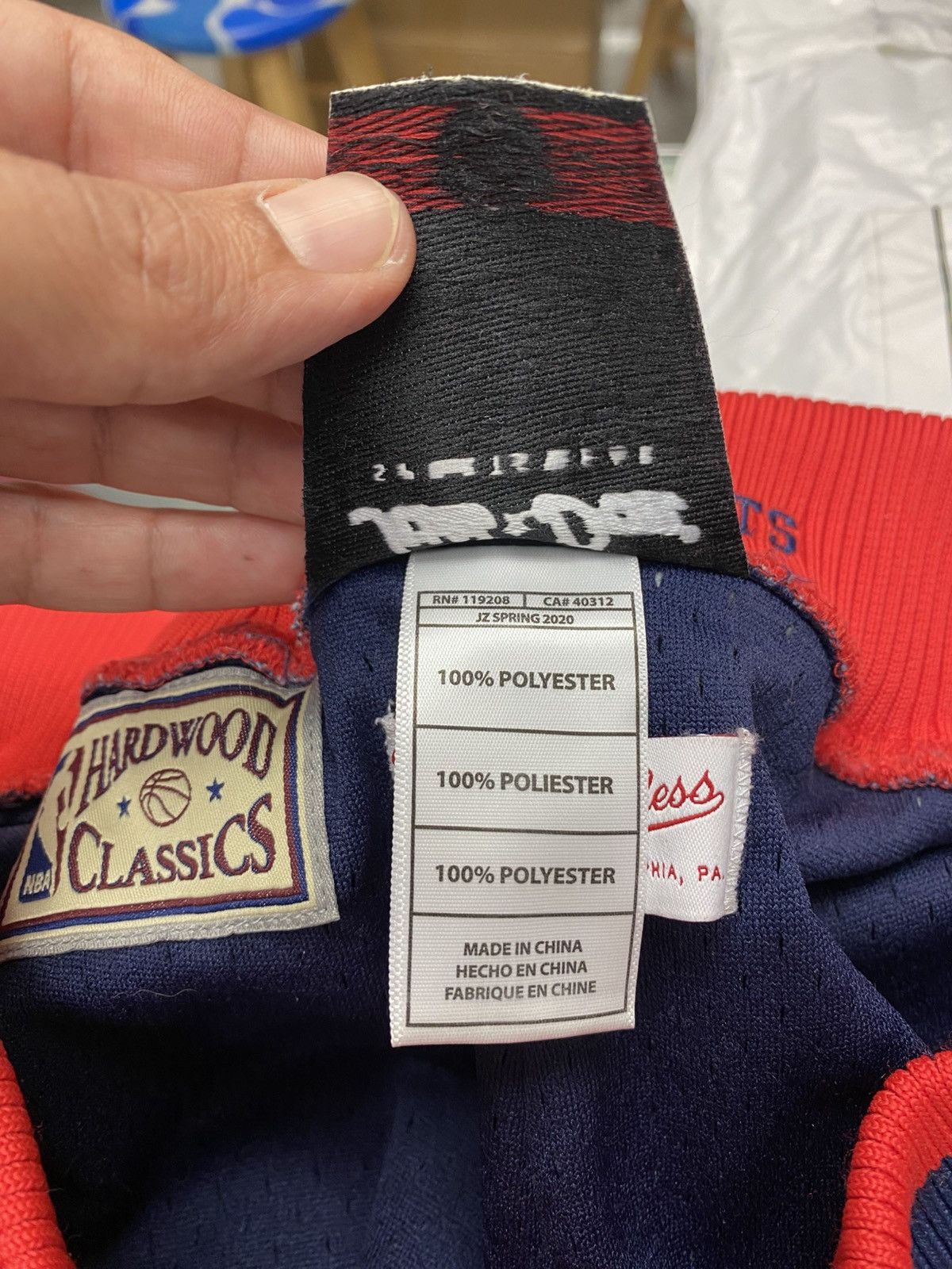 Just Don Just Don Houston rockets shorts navy red small authentic Size US 30 / EU 46 - 10 Thumbnail