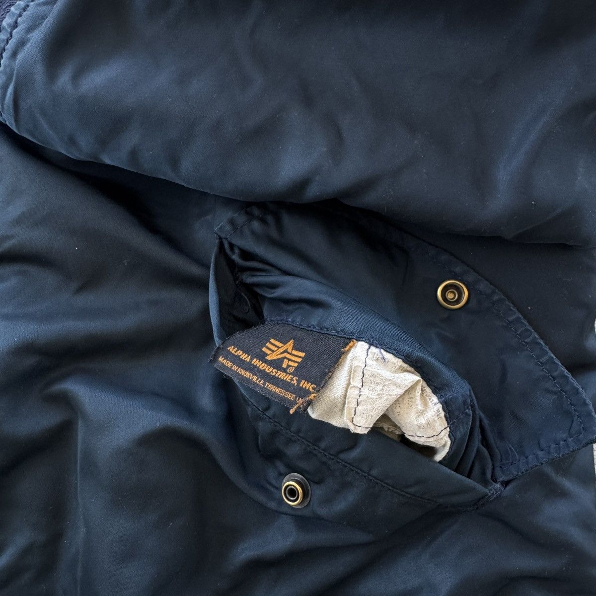 Alpha Industries 90s Alpha Industries Intermediate Baggy Bomber Jacket Y2K Size US XL / EU 56 / 4 - 10 Thumbnail