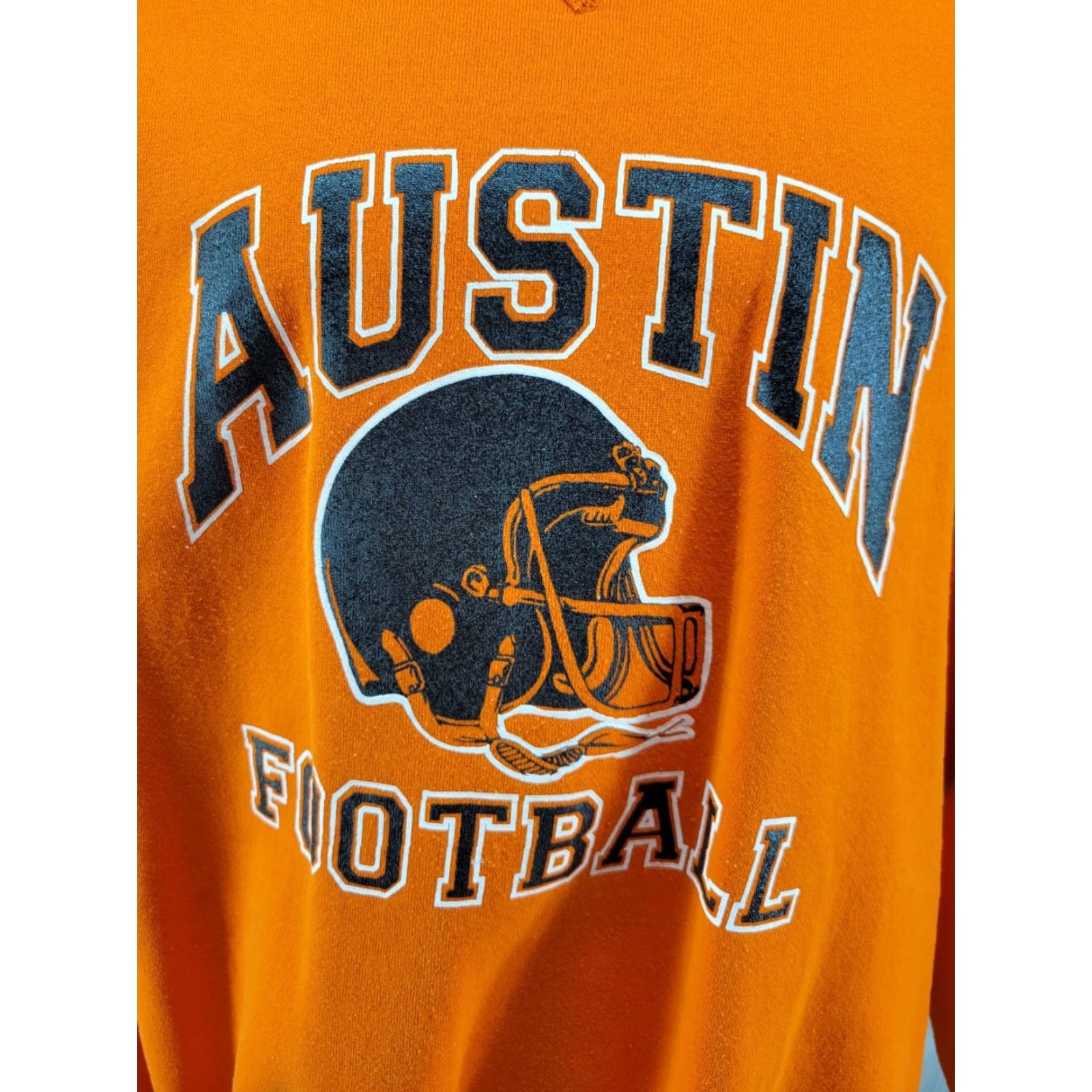 Russell Athletic VINTAGE Russell Athletic Orange Crewneck Sweatshirt Adult XL Tiger 90s College Football Size US XL / EU 56 / 4 - 2 Thumbnail