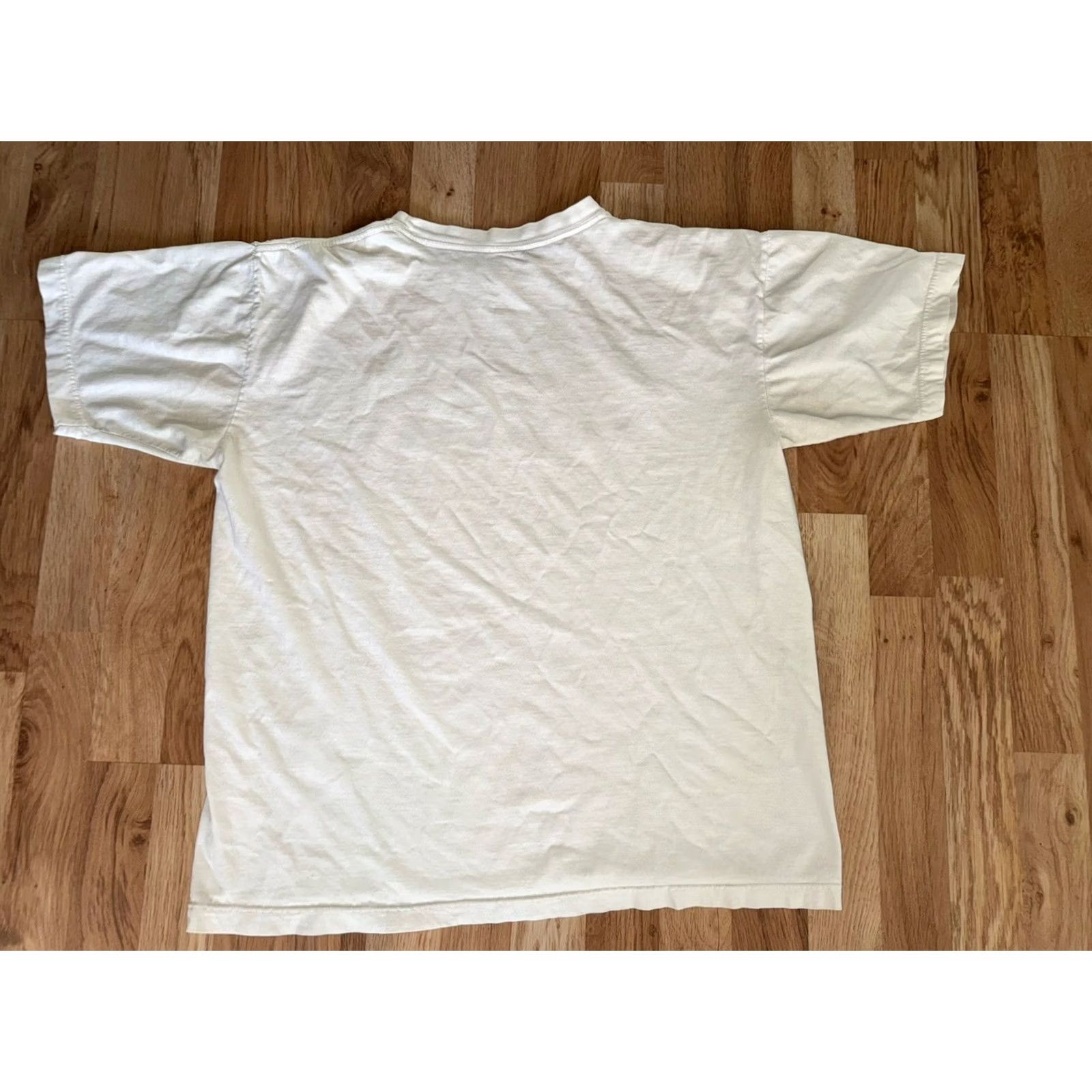 Vintage VINTAGE Tour Champ Shirt White Adult XL 1990s Sotally Tober Blurred Blurry Lettering Mens Size ONE SIZE - 4 Thumbnail
