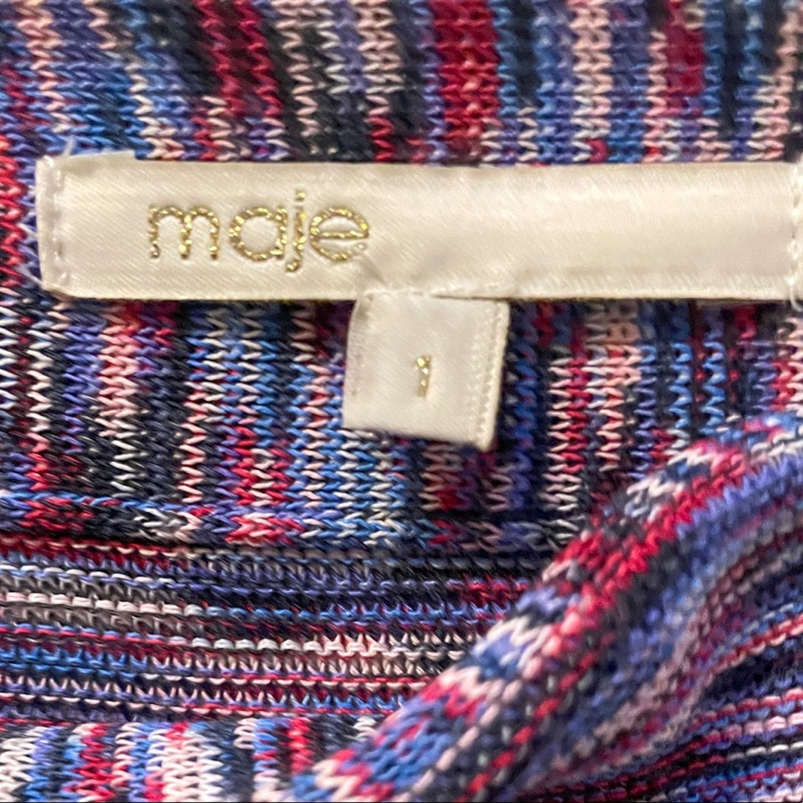 Maje Maje Sweater Knit Stretch Skirt, EUC, Size Small, MSRP $265 Size 27" / US 4 / IT 40 - 8 Thumbnail