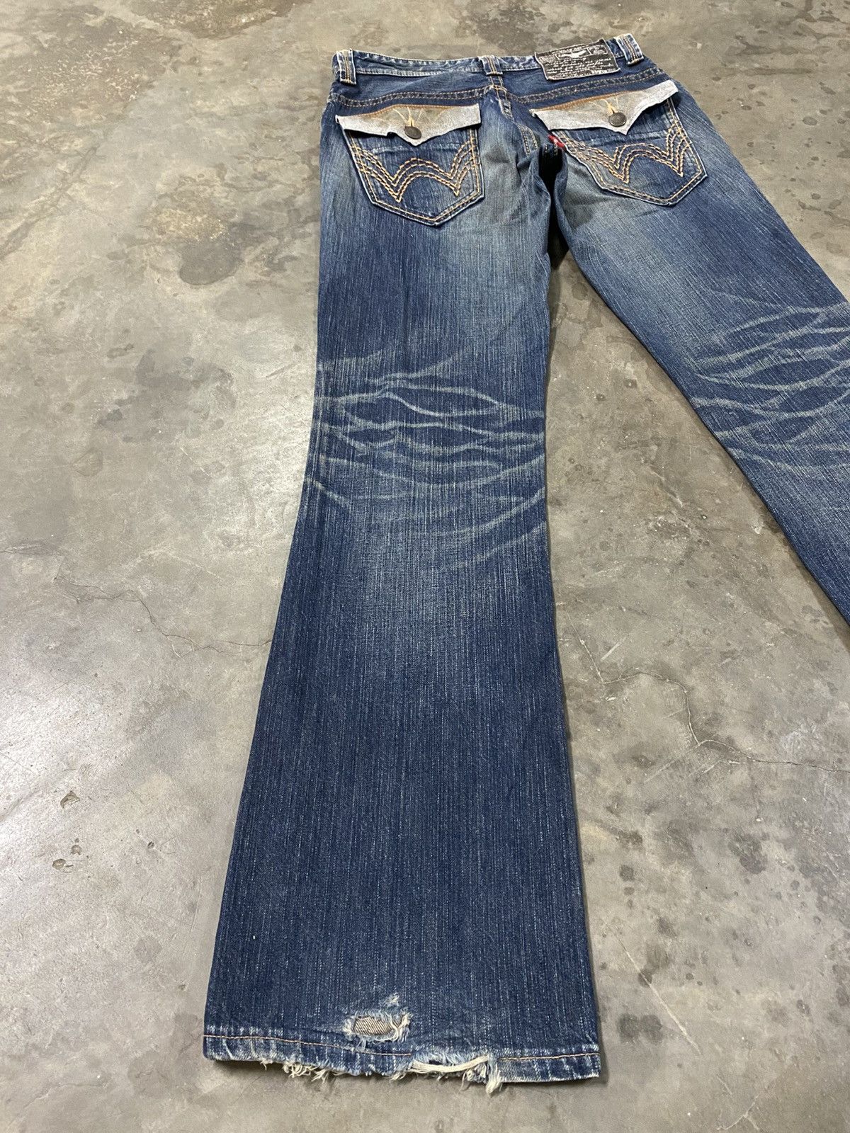 Edwin Flare Jeans Edwin Japan 431XVS Boot Cut @284 Size US 31 - 1 Thumbnail