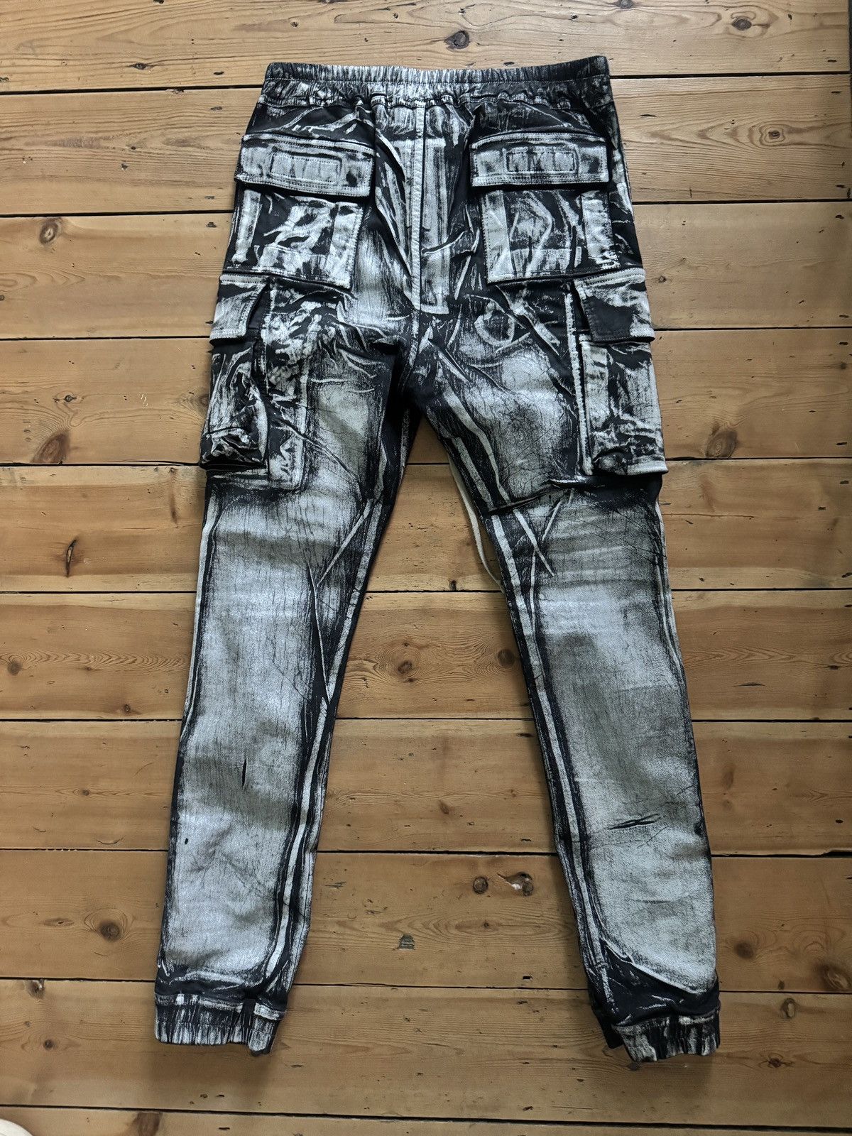 Rick Owens Drkshdw Mastadon denim joggers Size US 34 / EU 50 - 7 Thumbnail