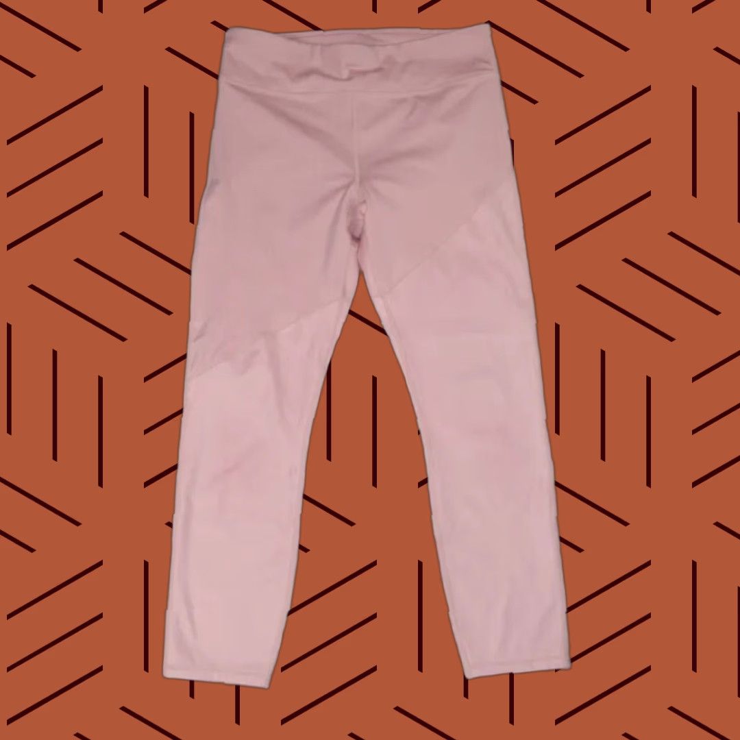 Fabletics FABLETICS Pink Leggings Cropped Slim/ Skinny High Waist Ultracool Activewear M Women's Size 32" / US 10 / IT 46 - 1 Thumbnail