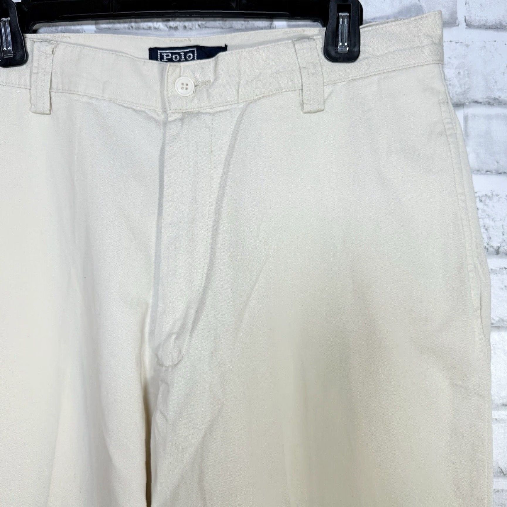Polo Ralph Lauren Polo Ralph Lauren Pants Men 34x34 Chino Cotton Beige Casual Adult Regular Size Grade: 34x34 Size US S / EU 44-46 / 1 - 2 Thumbnail