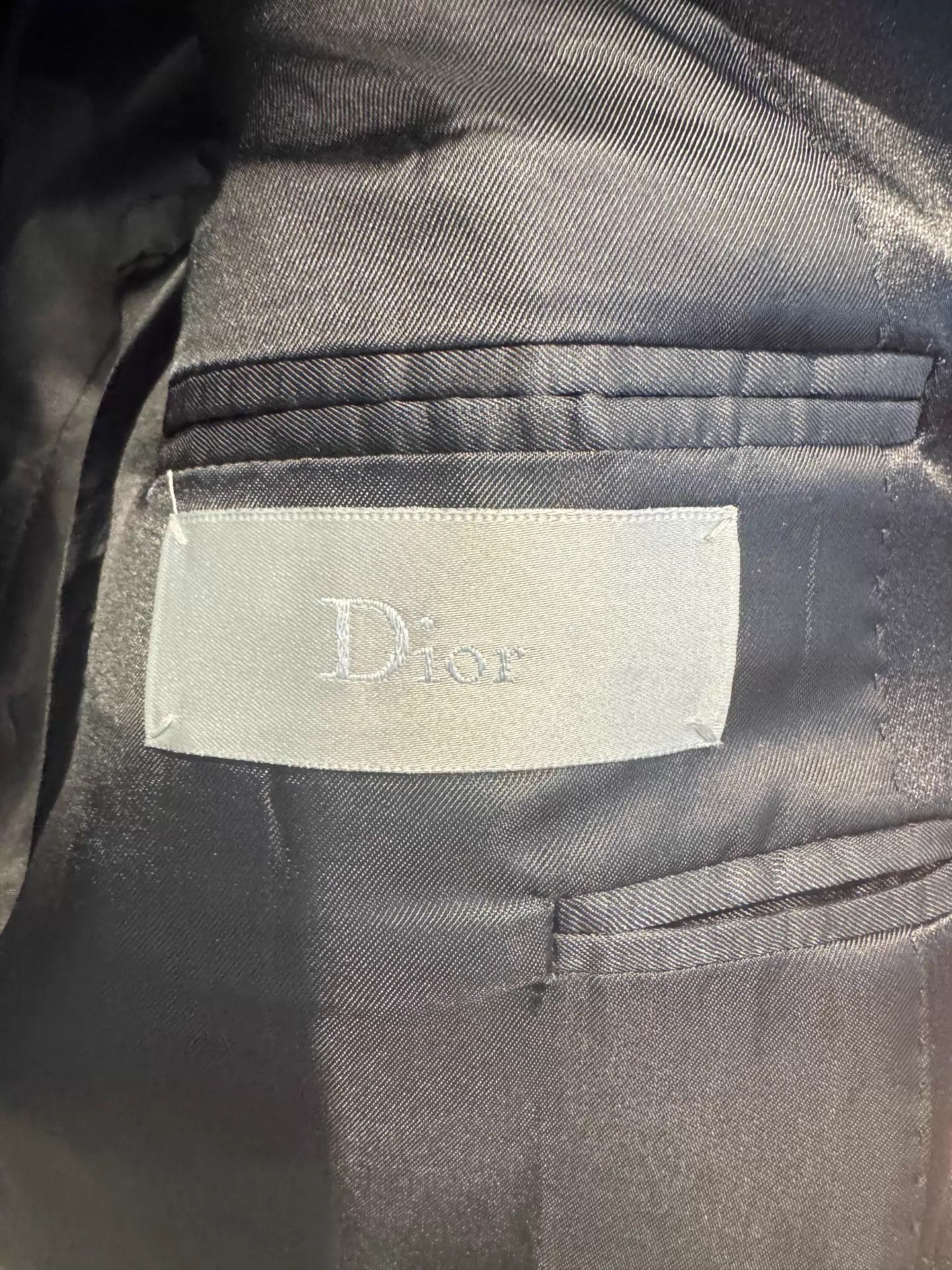 Dior Dior Homme Hedi Slim Fit Virgin Wool Suit 46 Size US S / EU 44-46 / 1 - 3 Thumbnail