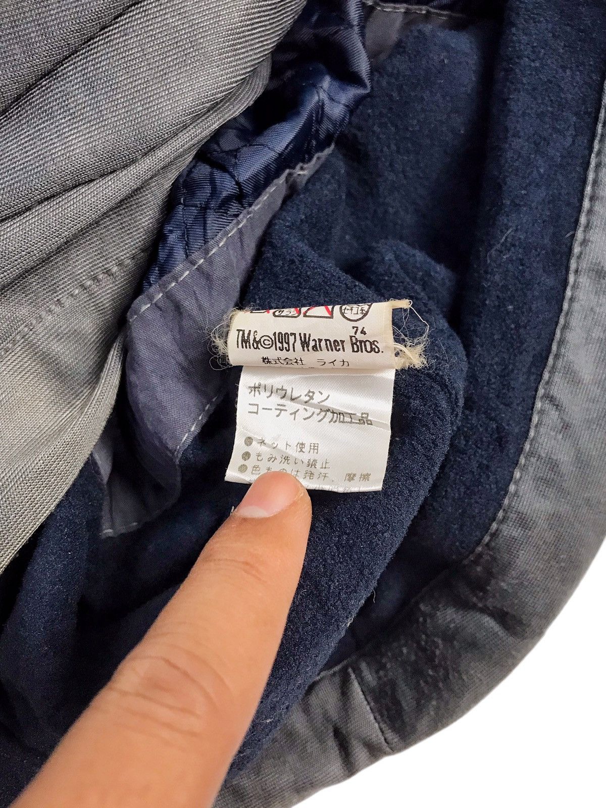 Japanese Brand × Vintage × Warner Bros 1997 Piasports Big Embroidery Logo On The Back Parka Size US XL / EU 56 / 4 - 10 Thumbnail