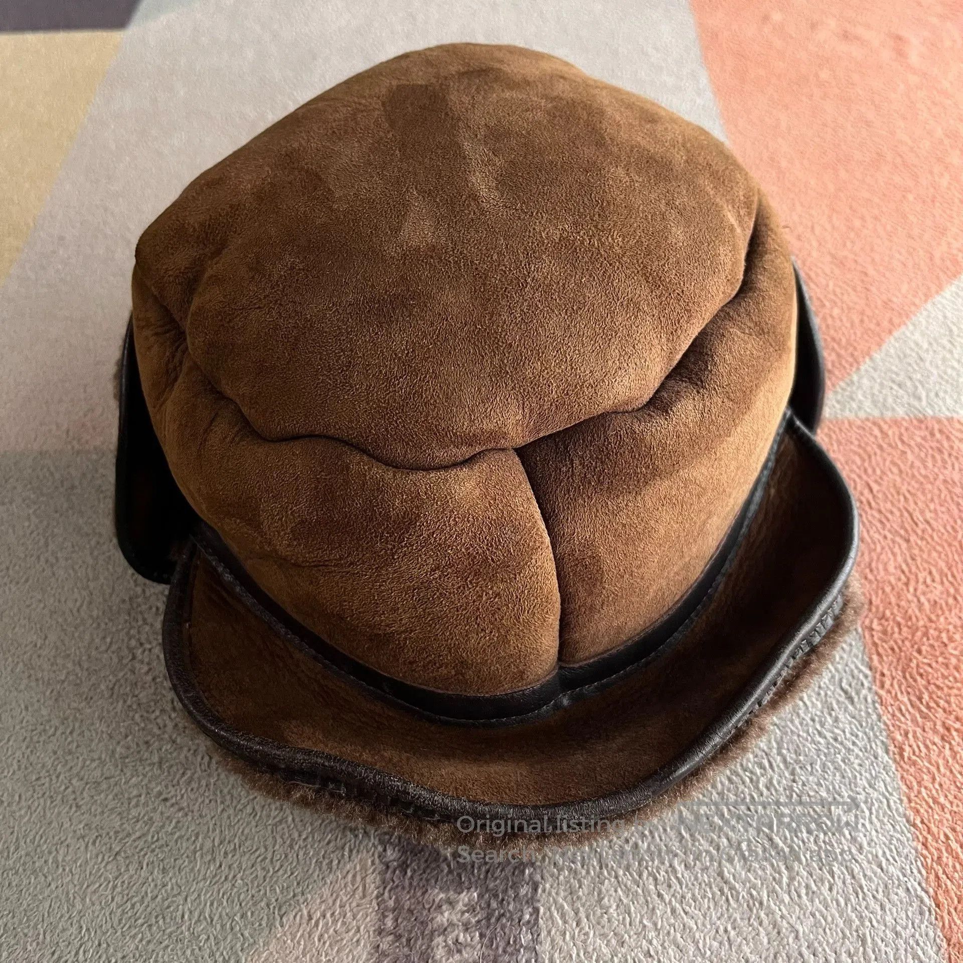 Vintage Vintage Sheepskin Fur Hat. Size ONE SIZE - 3 Thumbnail