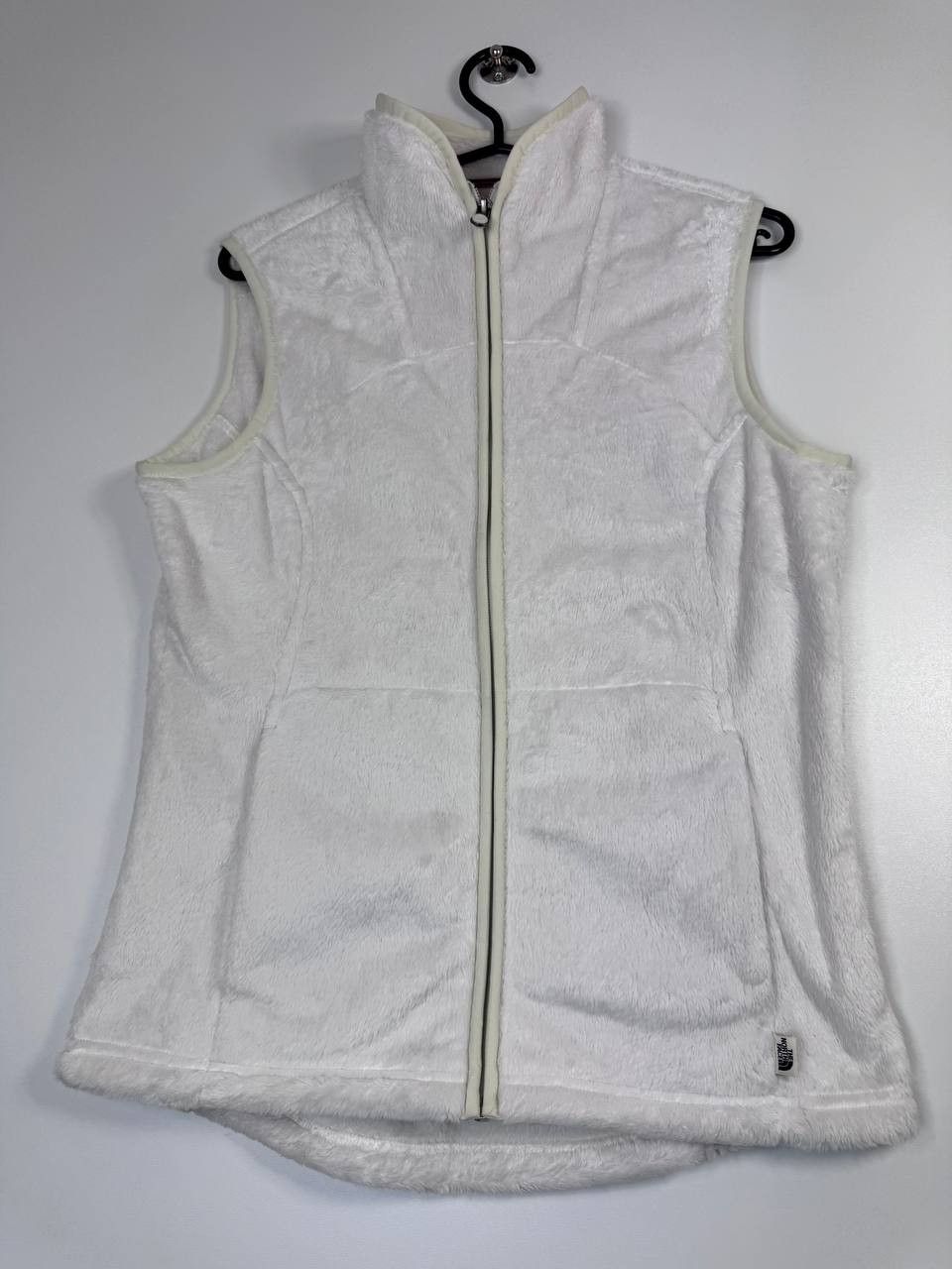 Thames The North Face Fleece Vest White Full Zip Sleeveless WomensM Size M / US 6-8 / IT 42-44 - 1 Thumbnail