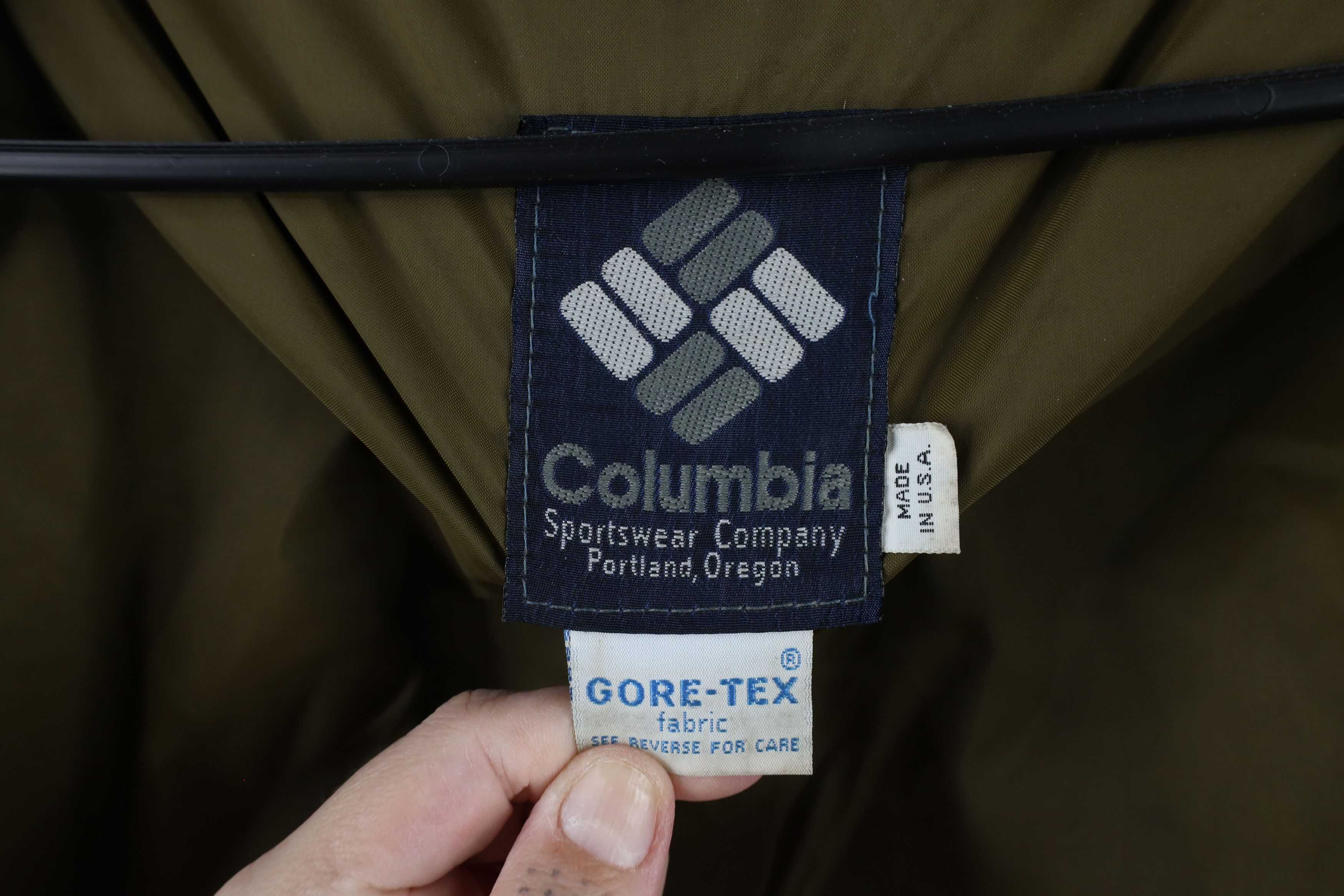 Columbia Vinage 80s Columbia Camouflage Hunting Parka Jacket USA Size US XL / EU 56 / 4 - 16 Thumbnail