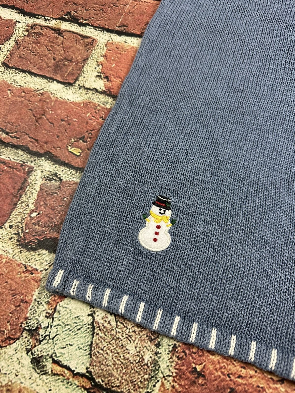 Holiday Brand Holiday Editions Christmas Sweater Vest Granny Snowman Santa Size M / US 6-8 / IT 42-44 - 8 Thumbnail