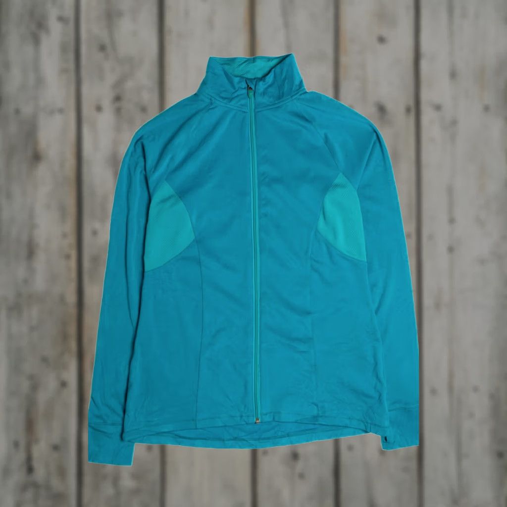 Under Armour VINTAGE Under Armour Turquoise Lightweight Jacket Medium Jacket Mens Size US M / EU 48-50 / 2 - 1 Thumbnail