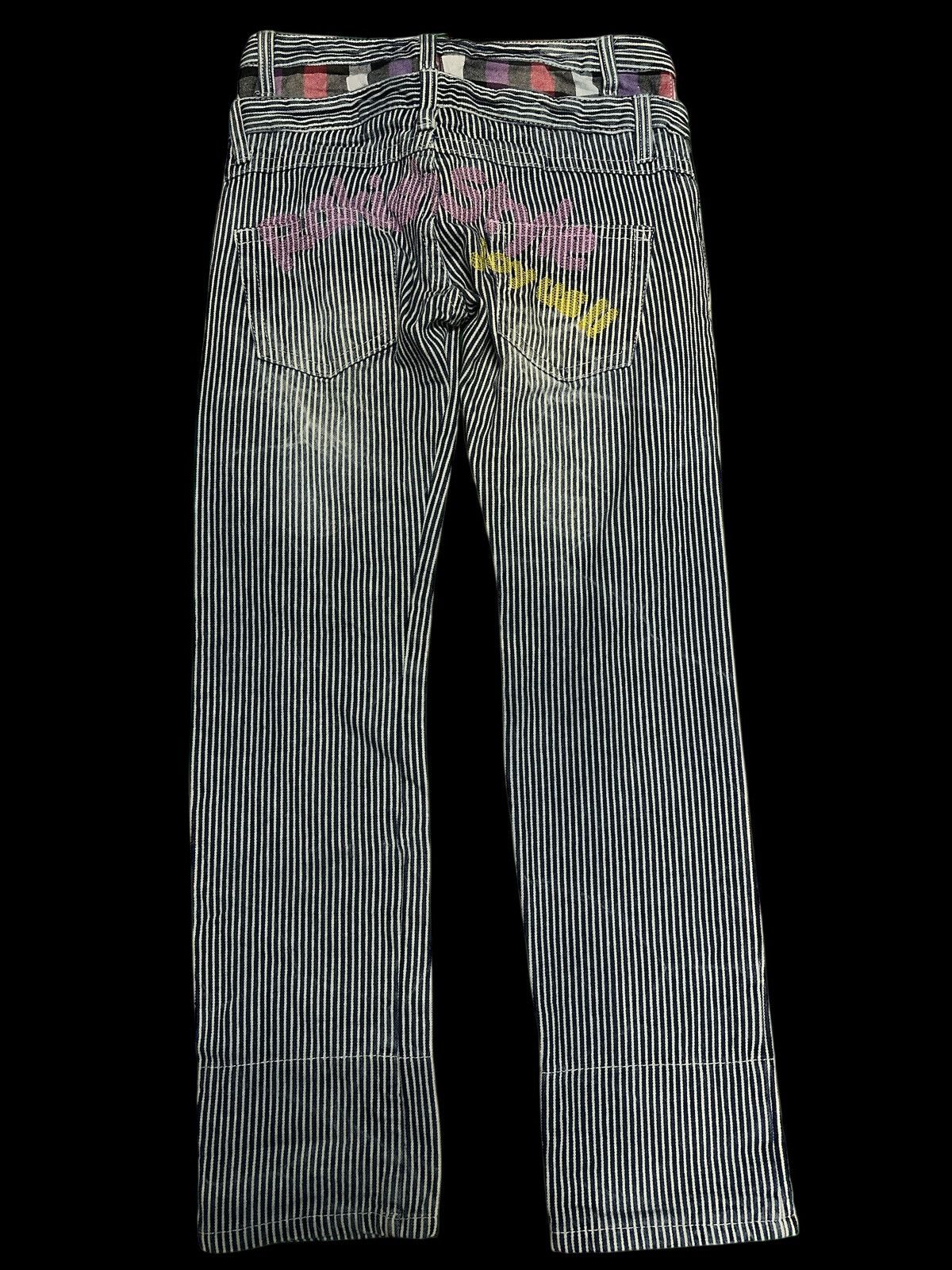 Japanese Brand Double Waist💥 Pachwork Design COLZA Double Waist💥 Size US 31 - 2 Thumbnail