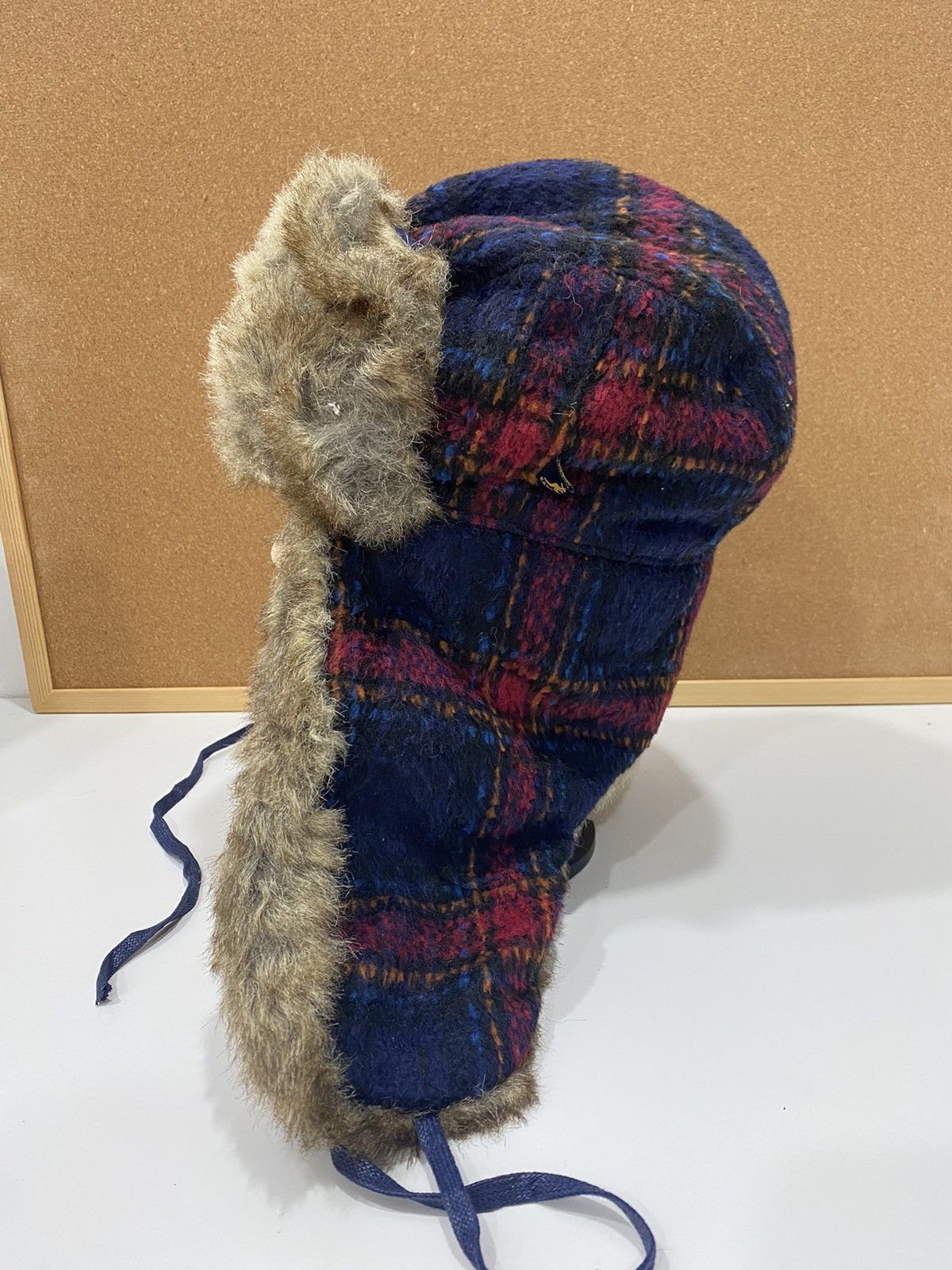 Junya Watanabe × Kangol KANGOL TRAPPER HAT PLAID HAT, WINTER HAT Size ONE SIZE - 2 Thumbnail