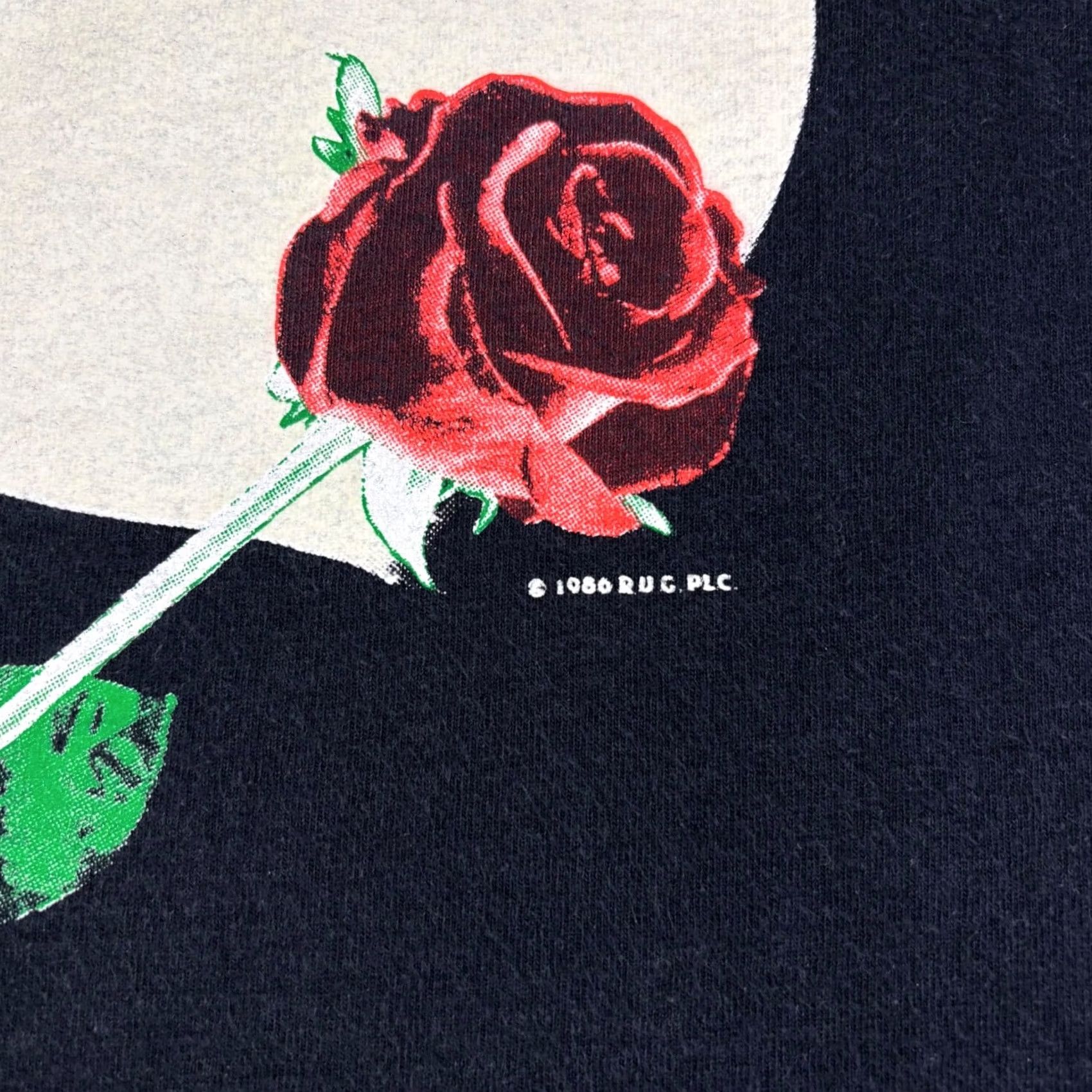 Fruit Of The Loom VINTAGE Phantom of the Opera T-Shirt Fruit of the Loom Black Small Unisex 1980s Graphic Tee Short Sleeve 100% Cotton Mens Womens Boys Girls Size US S / EU 44-46 / 1 - 7 Thumbnail
