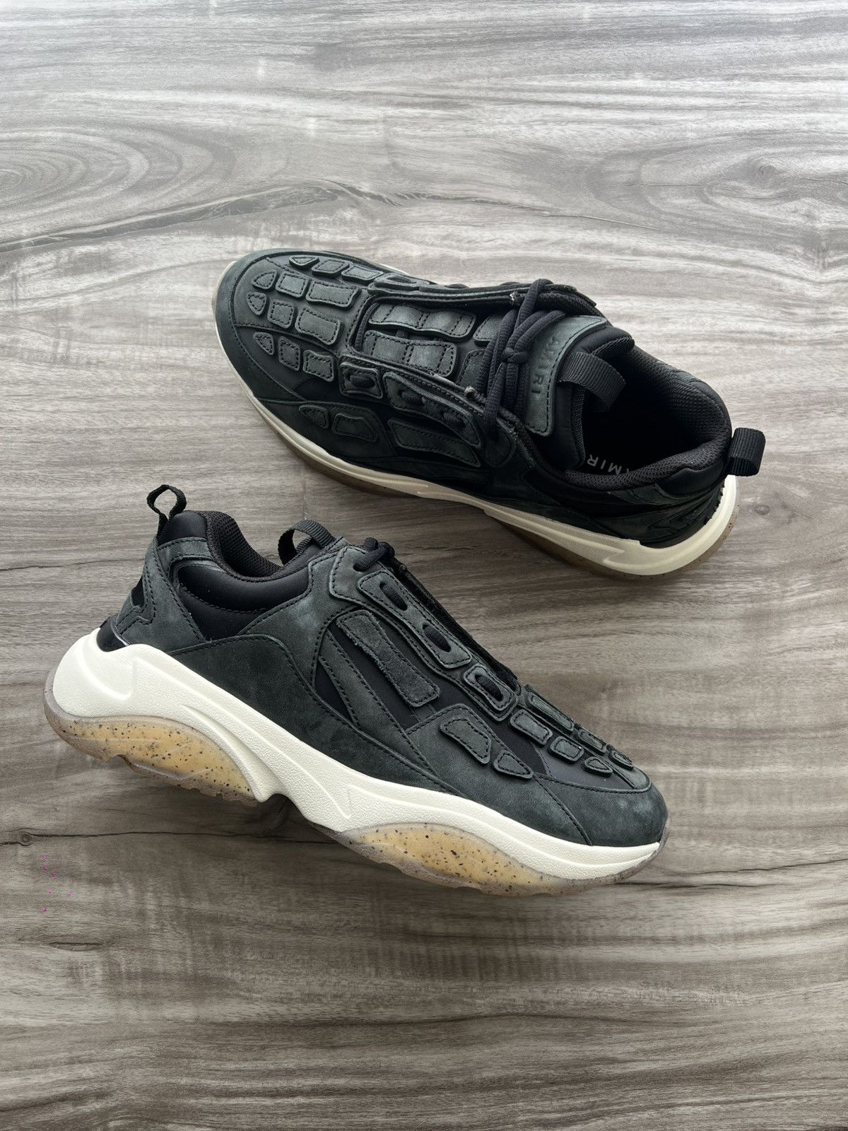 Amiri NEW AMIRI Bone Runner “Black Clear” Size 8 Men’s/ 9.5 Womens Size US 8 / EU 41 - 1 Thumbnail