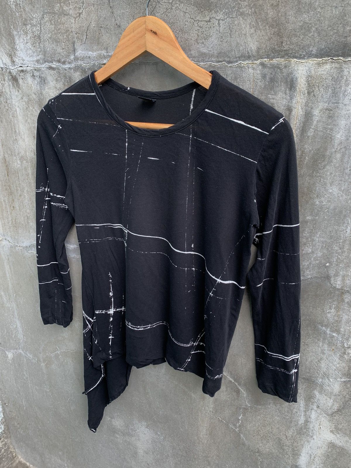 Yohji Yamamoto Y’s Asymmetrical Long Sleeve Top Size M / US 6-8 / IT 42-44 - 4 Thumbnail