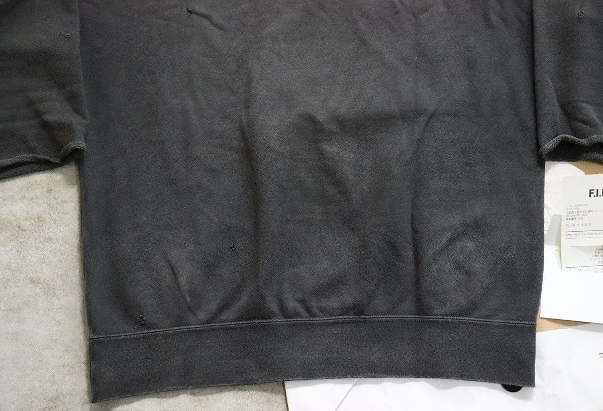 Visvim Visvim 21aw Jumbo Sweat 3/4 Crash，black Size US S / EU 44-46 / 1 - 9 Thumbnail