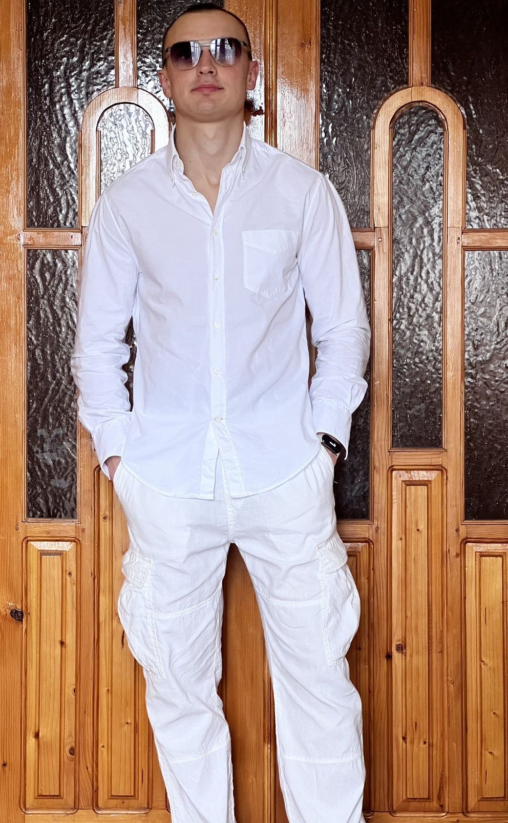 Brunello Cucinelli Brunello Cucinelli luxury cotton white shirt Size US M / EU 48-50 / 2 - 4 Thumbnail