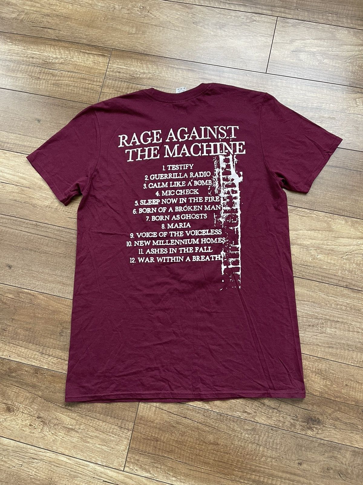 Band Tees Rage Against The Machine Vintage Battle Of LA Tour Size US M / EU 48-50 / 2 - 11 Thumbnail